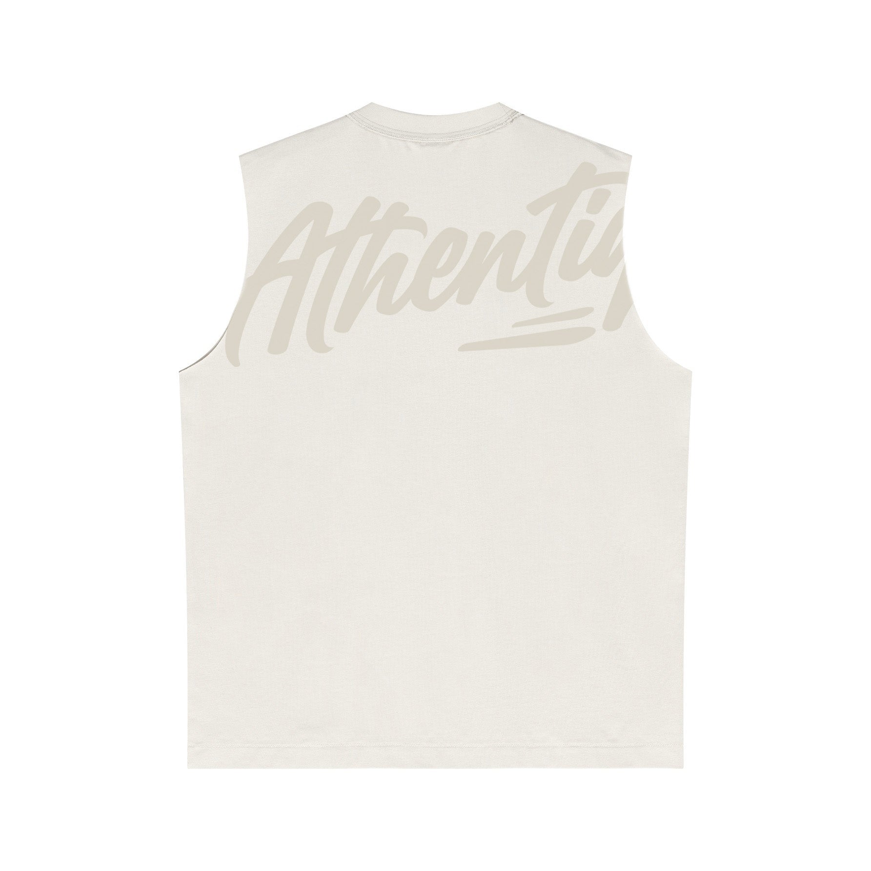 ATHENTIQ LOGO MUSCLE TEE