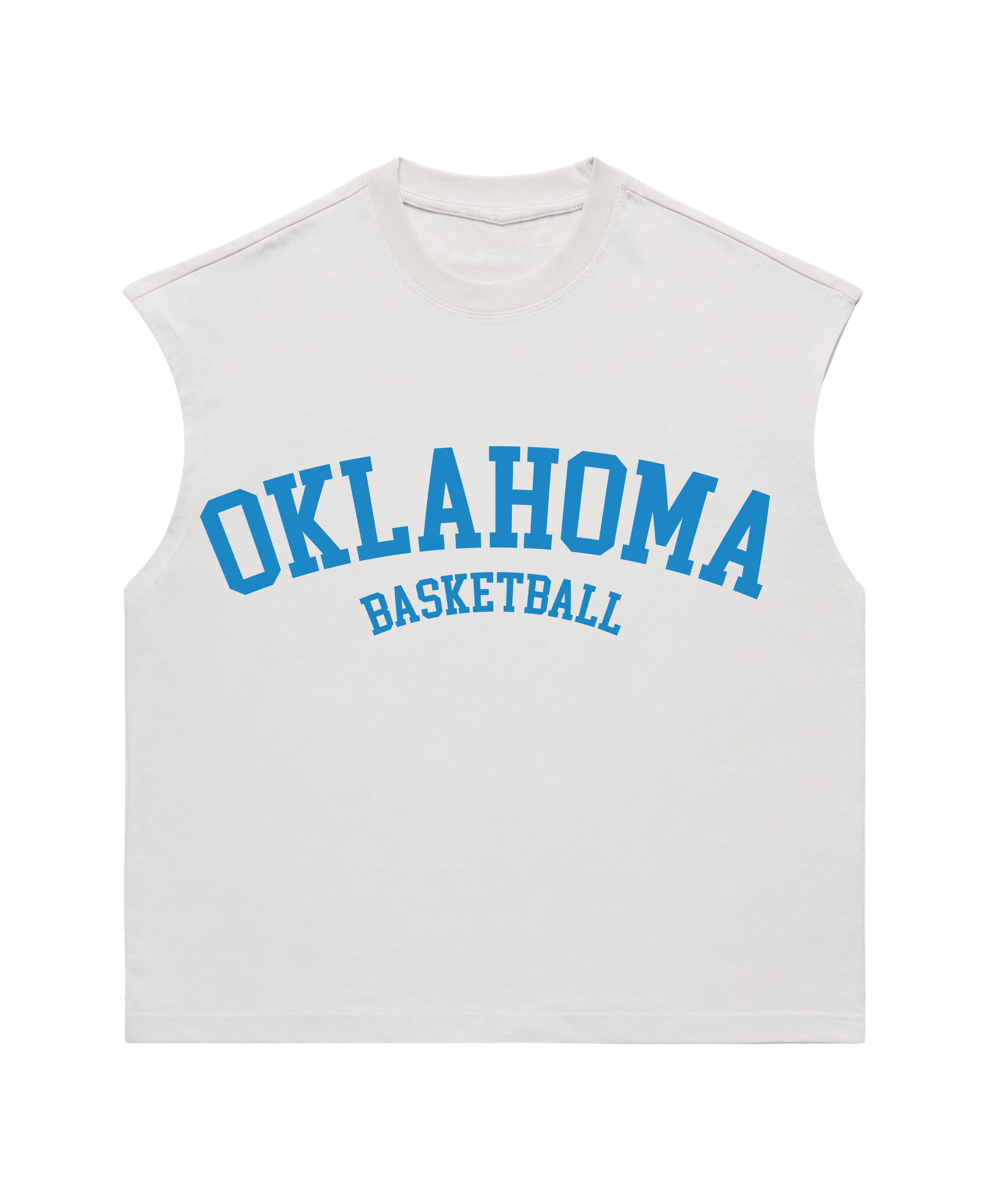 OKLAHOMA BASKETBALL MUSCLE TEE