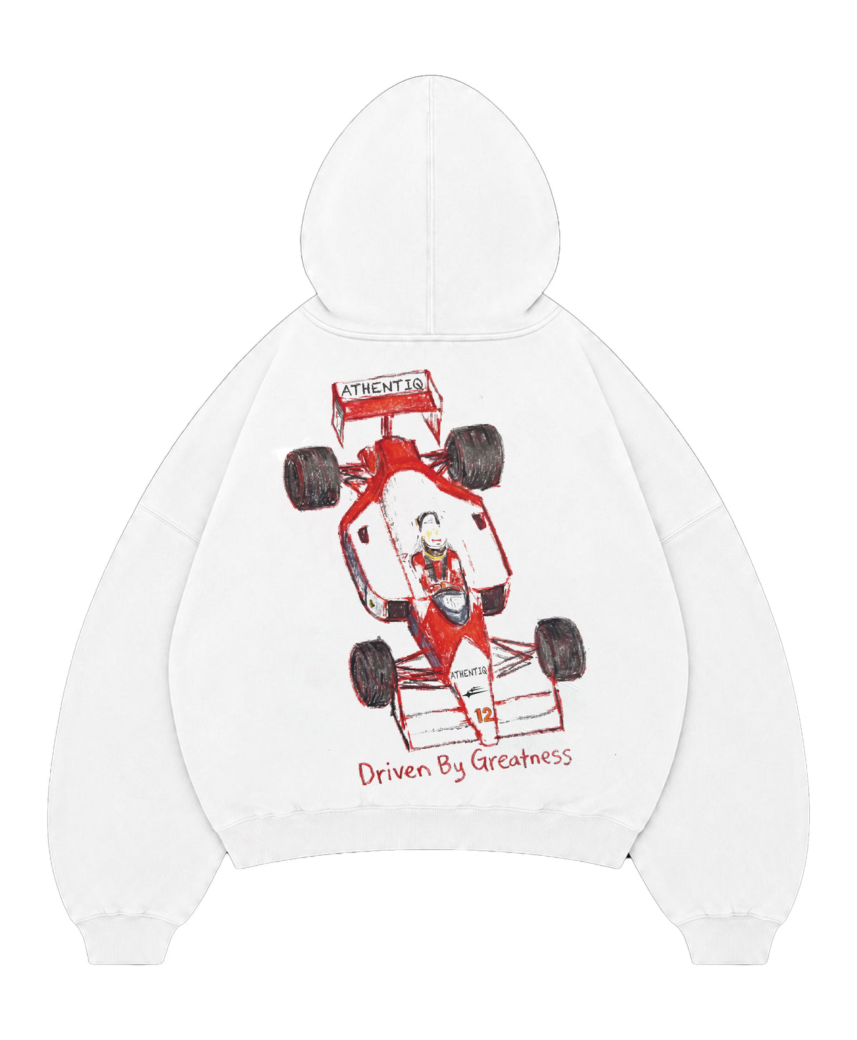 ATHENTIQ DRIVEN BY GREATNESS 12 HOODIE