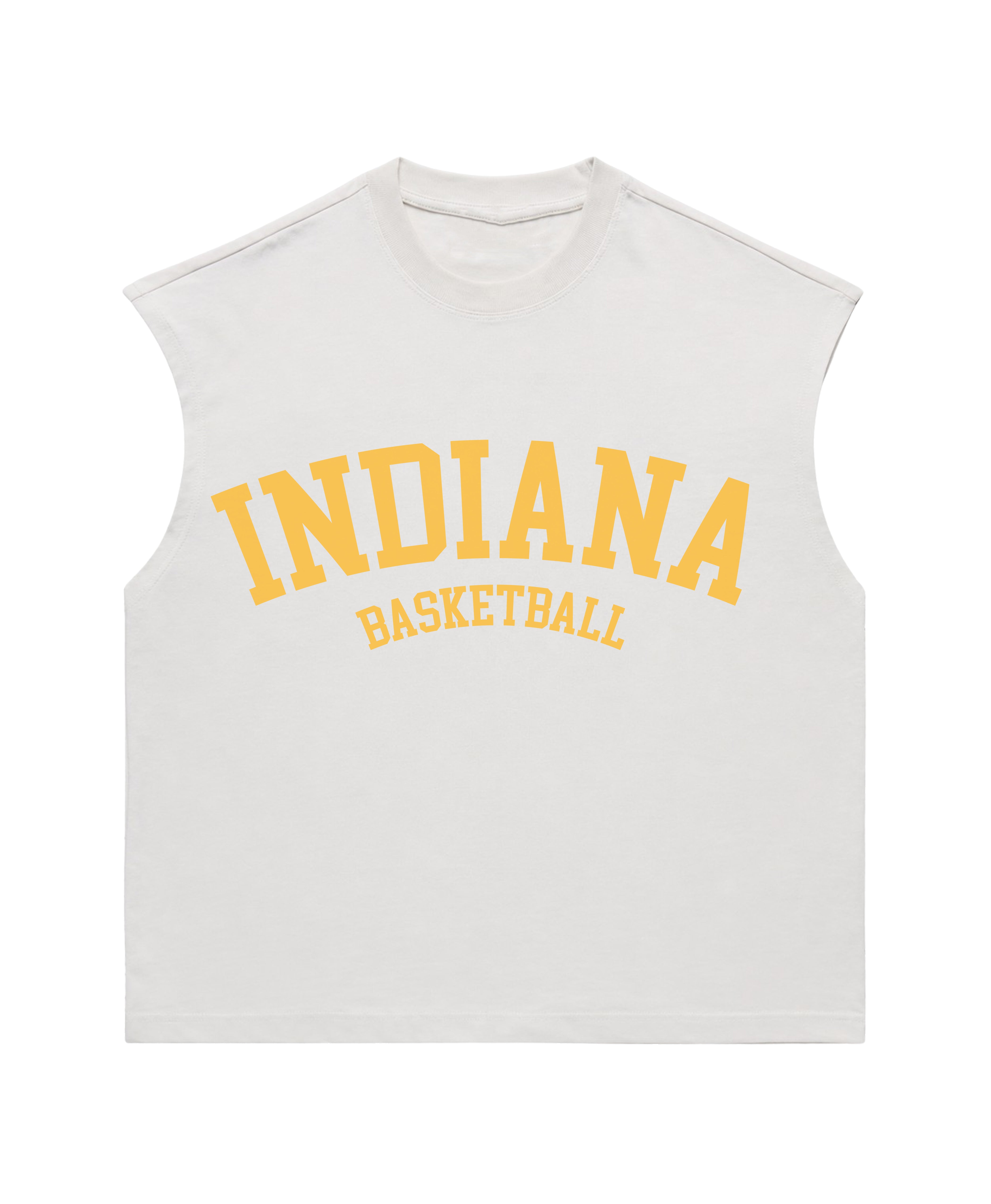 INDIANA BASKETBALL MUSCLE TEE
