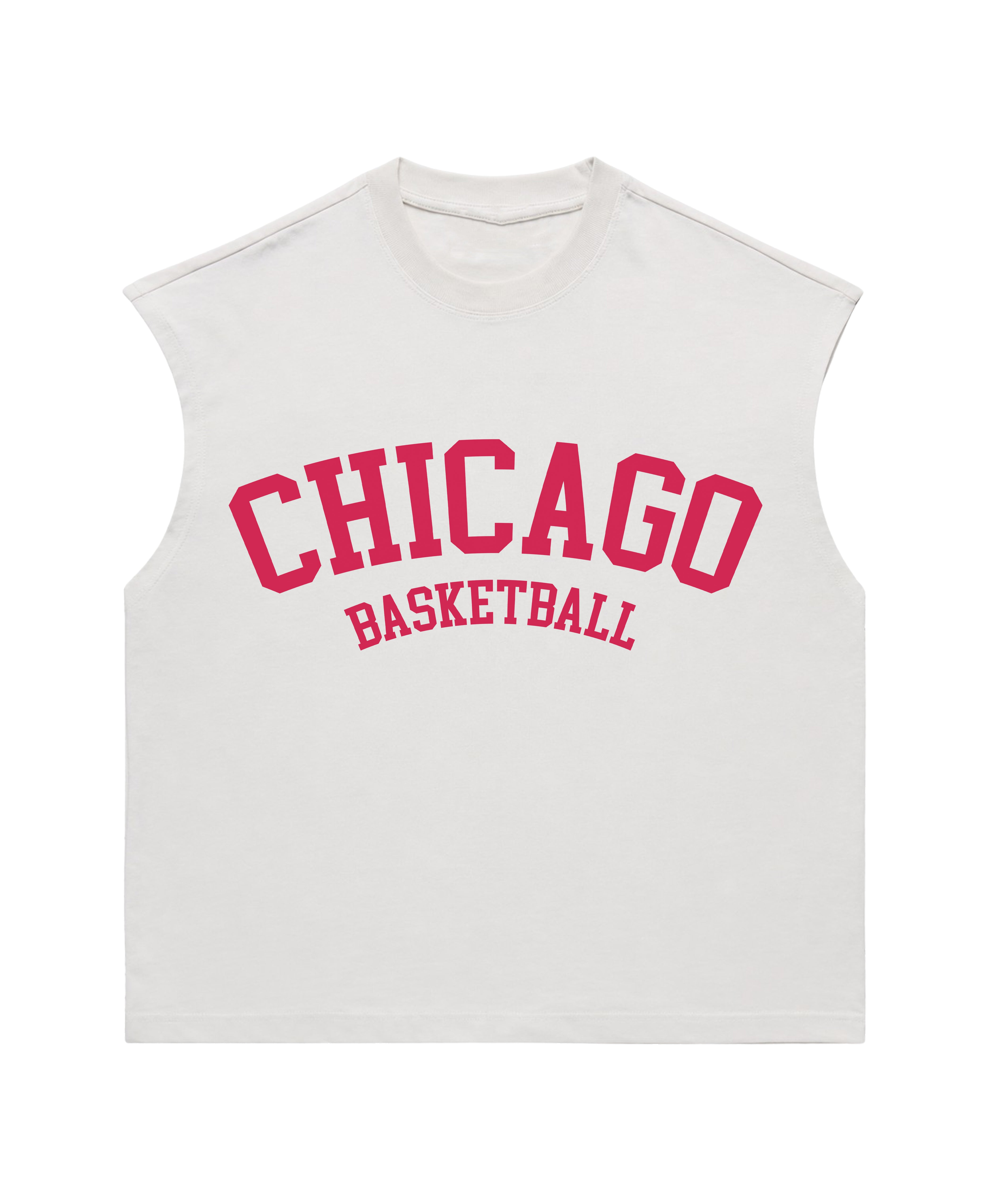 CHICAGO BASKETBALL MUSCLE TEE