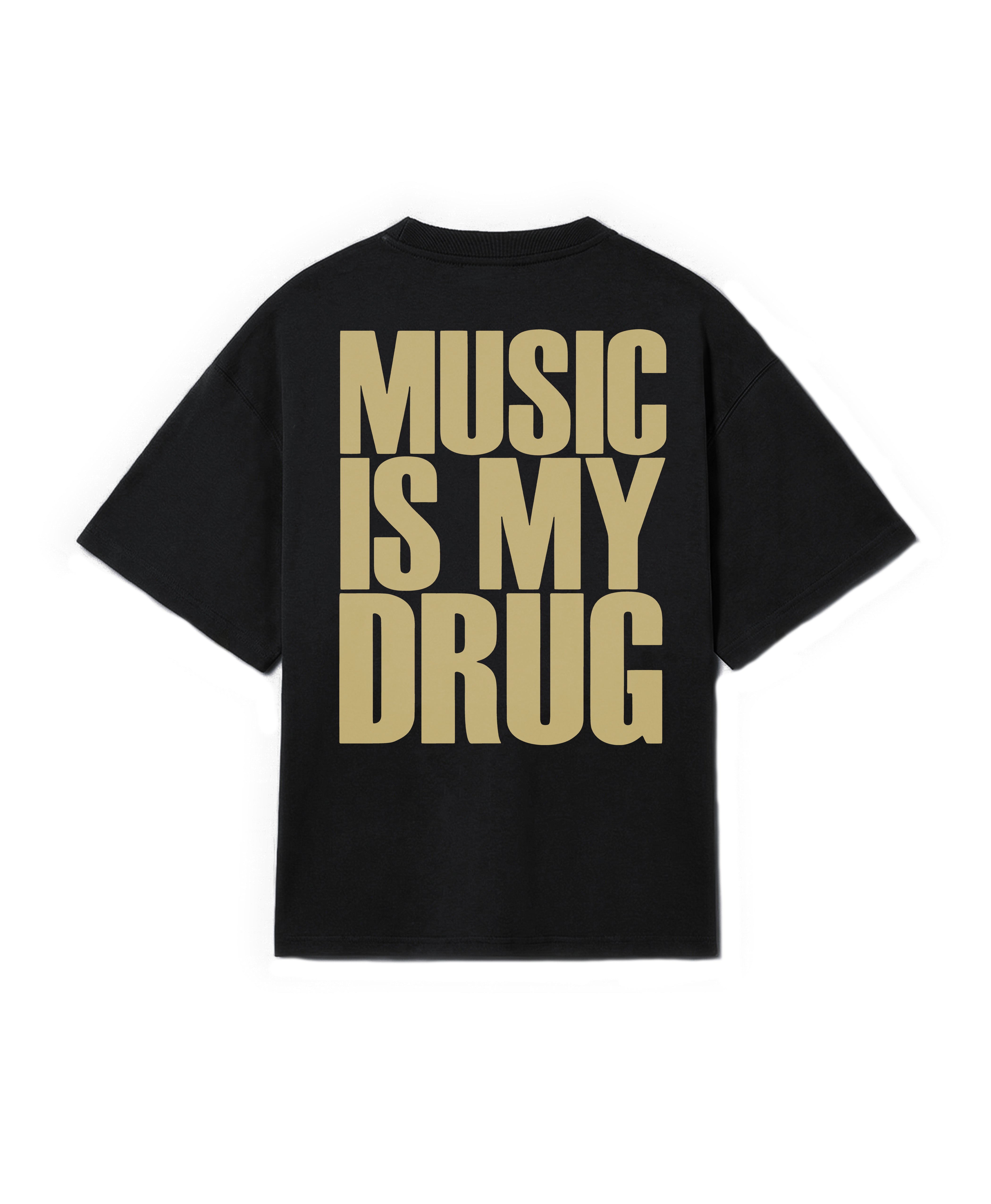ATHENTIQ MUSIC IS MY DRUG TEE