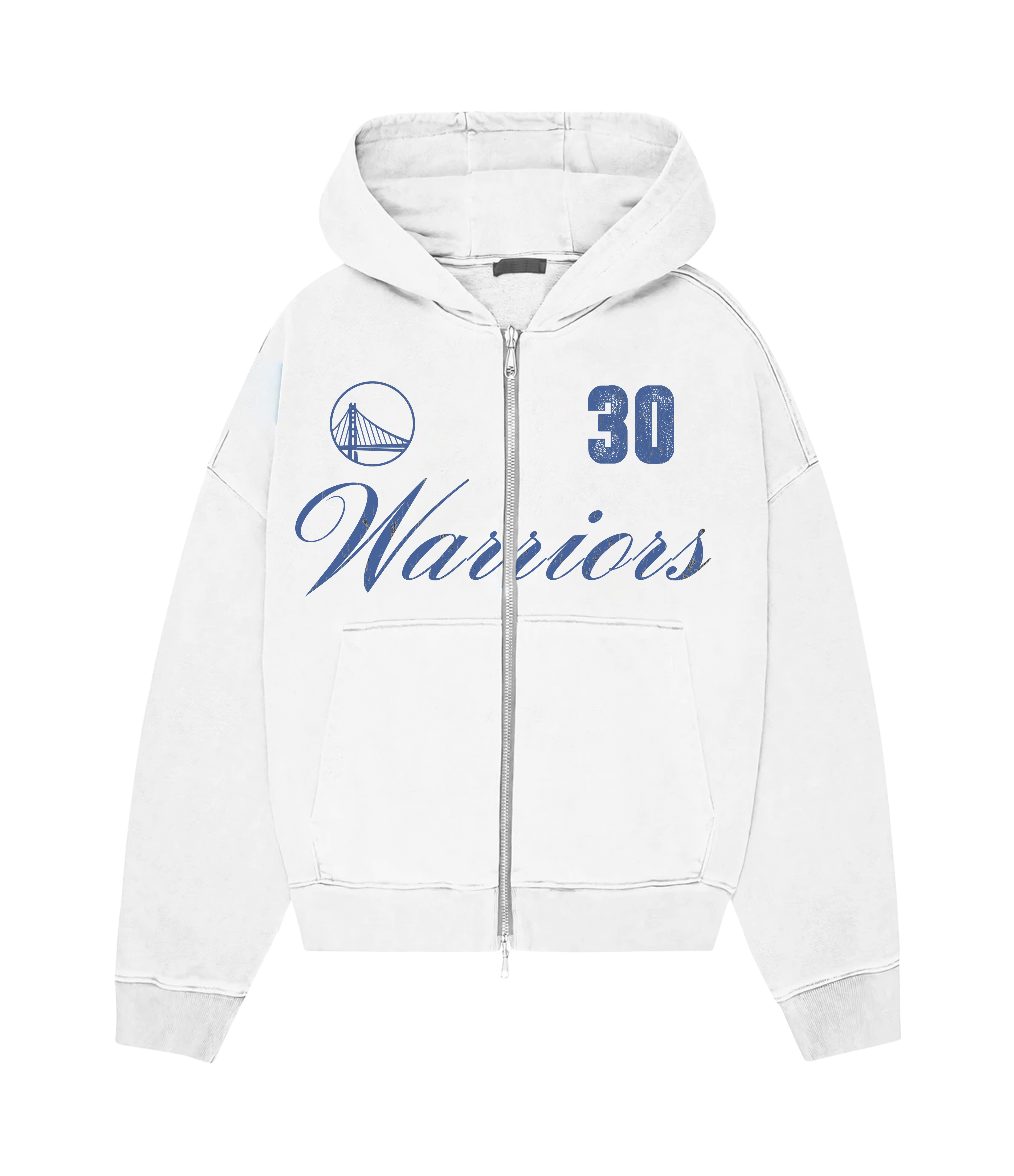 WARRIORS ZIP HOODIE