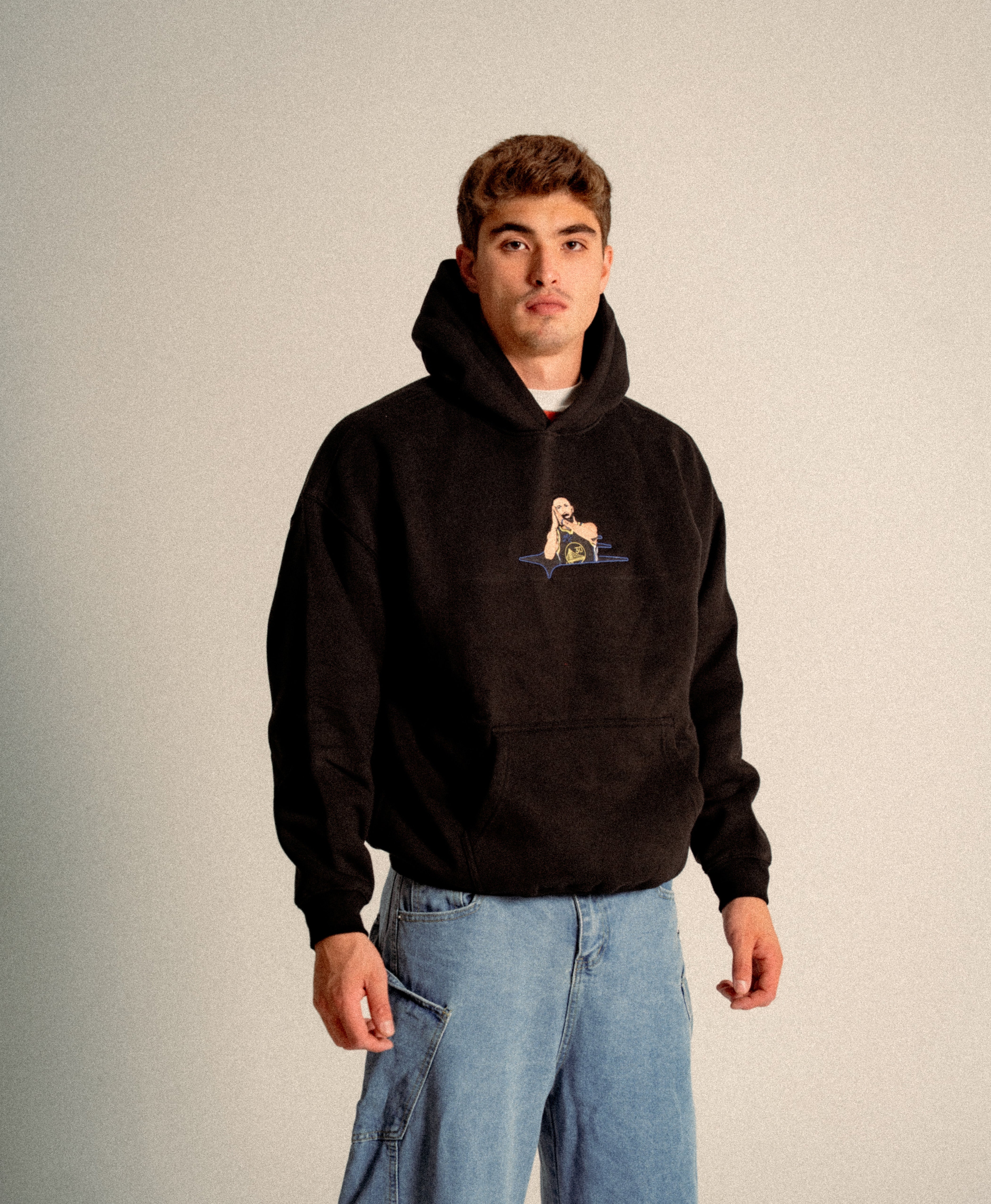 ATHENTIQ CURRY LOGO FLEECE HOODIE