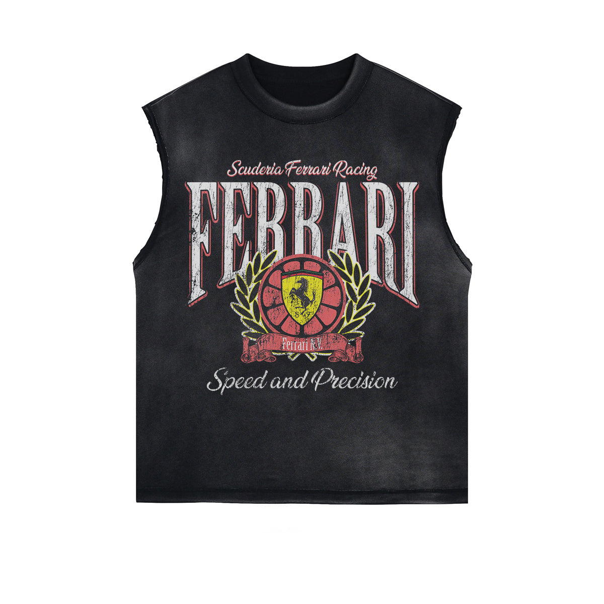 THE SCARLET TEAM CUT OFFS
