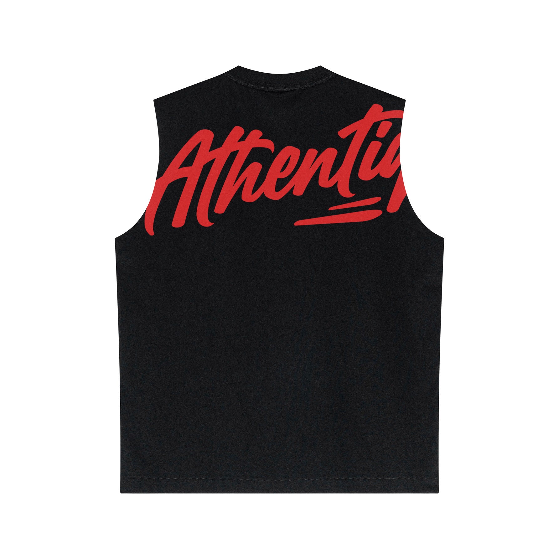 ATHENTIQ LOGO MUSCLE TEE