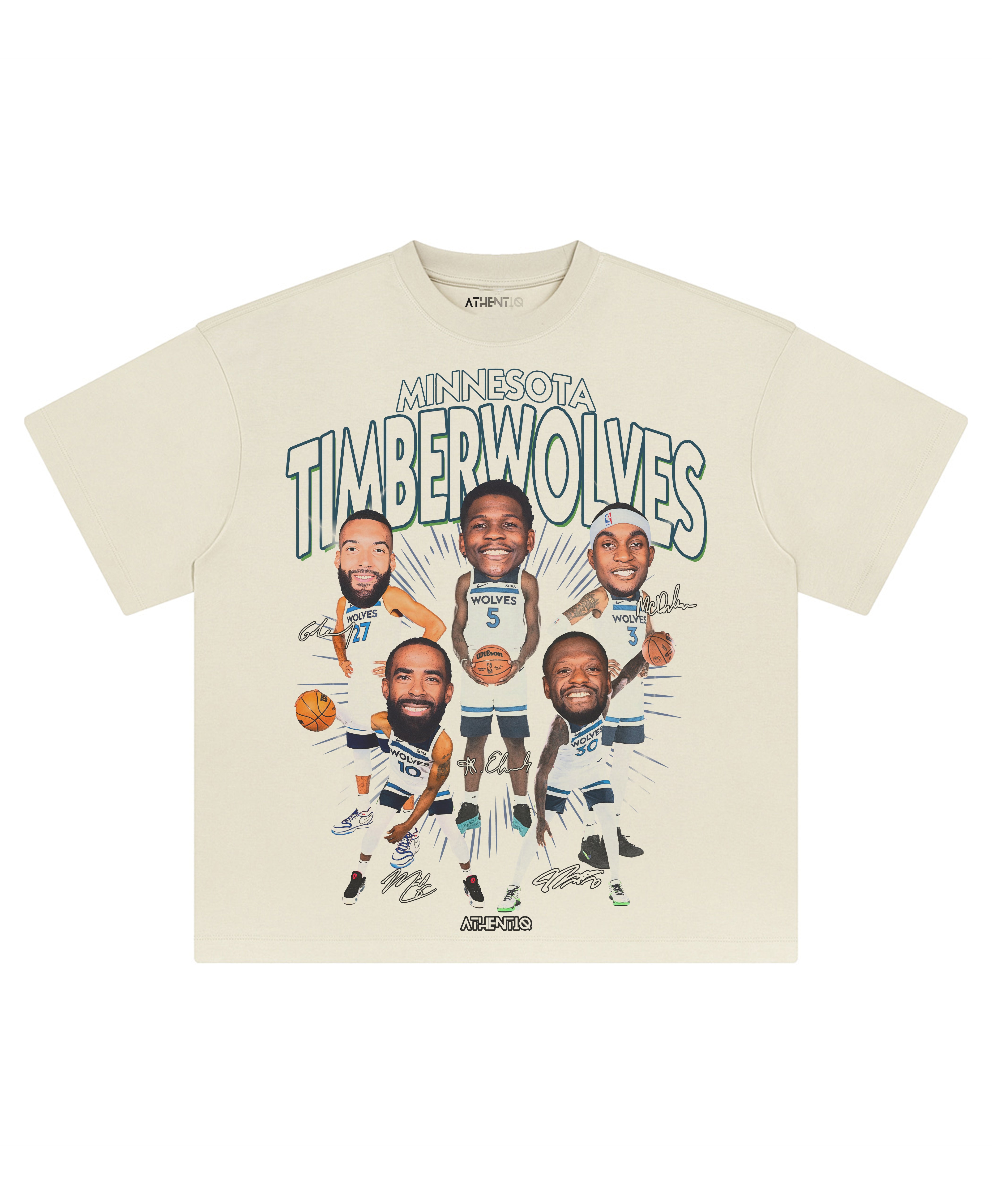 25 TIMBERWOLVES TEE