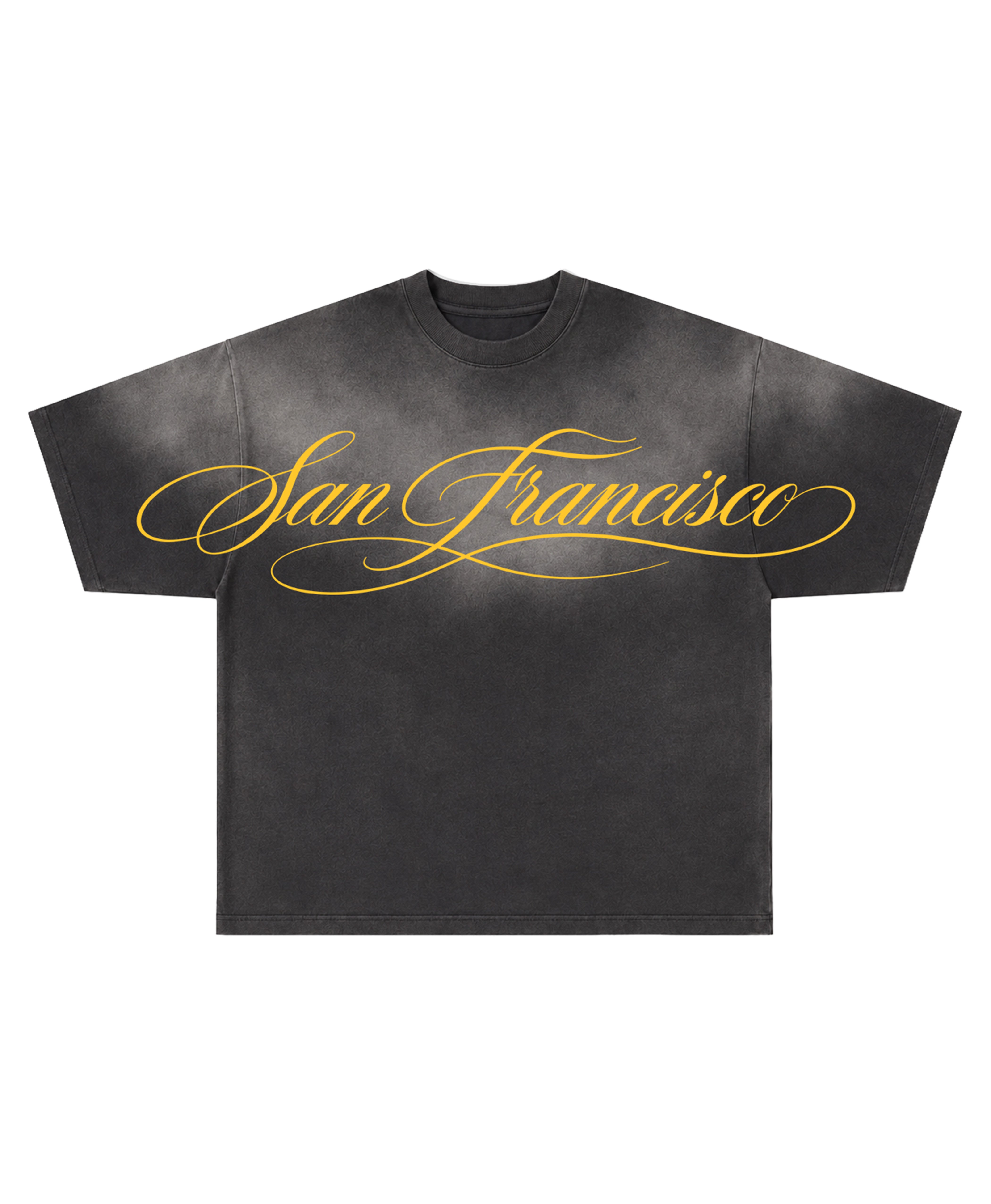 SAN FRANCISCO MANUSCRIPT FADED TEE