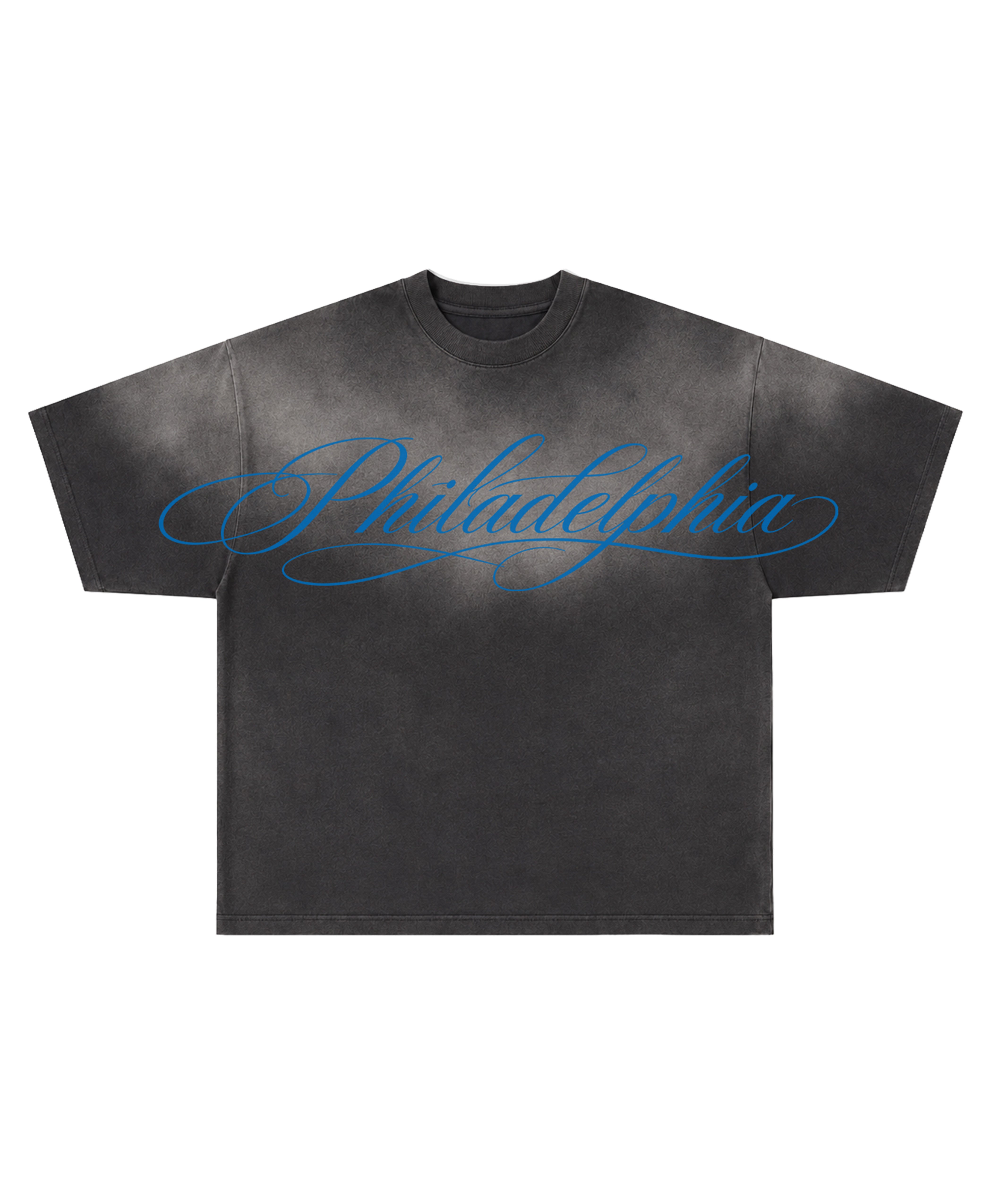 PHILLY MANUSCRIPT FADED TEE