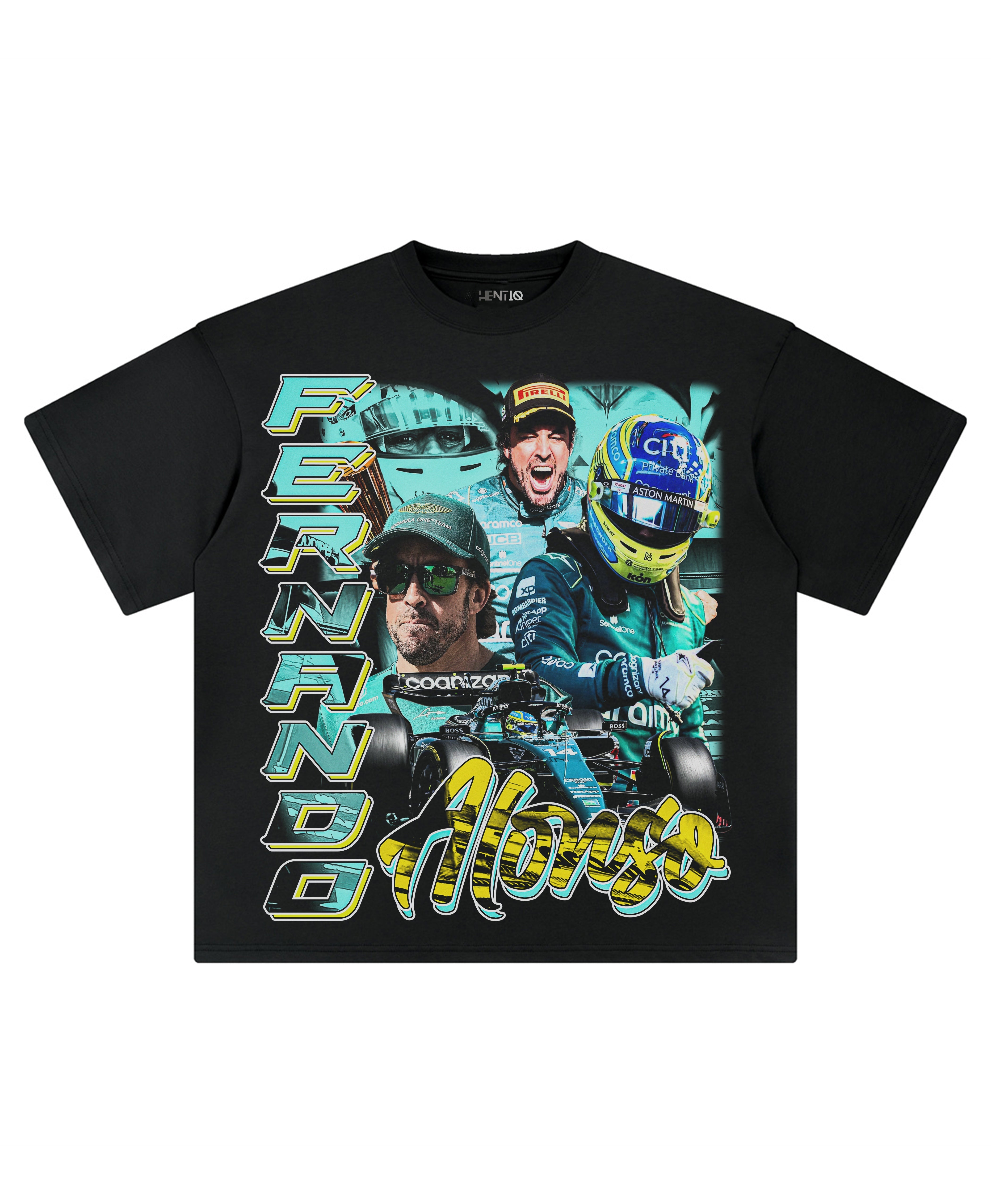 FERNANDO ALONSO ASTON MARTIN TEE