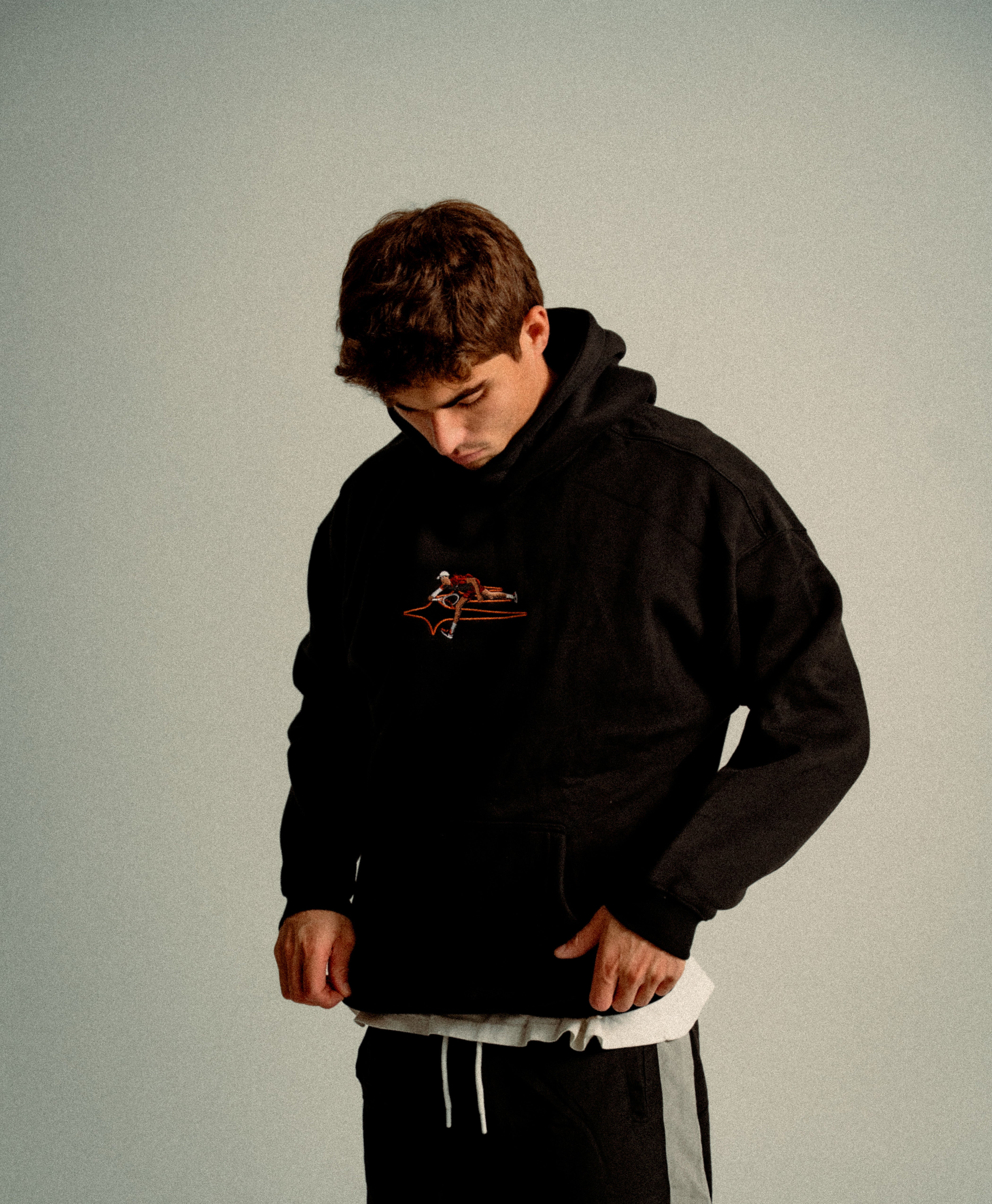 ATHENTIQ SINNER LOGO FLEECE HOODIE