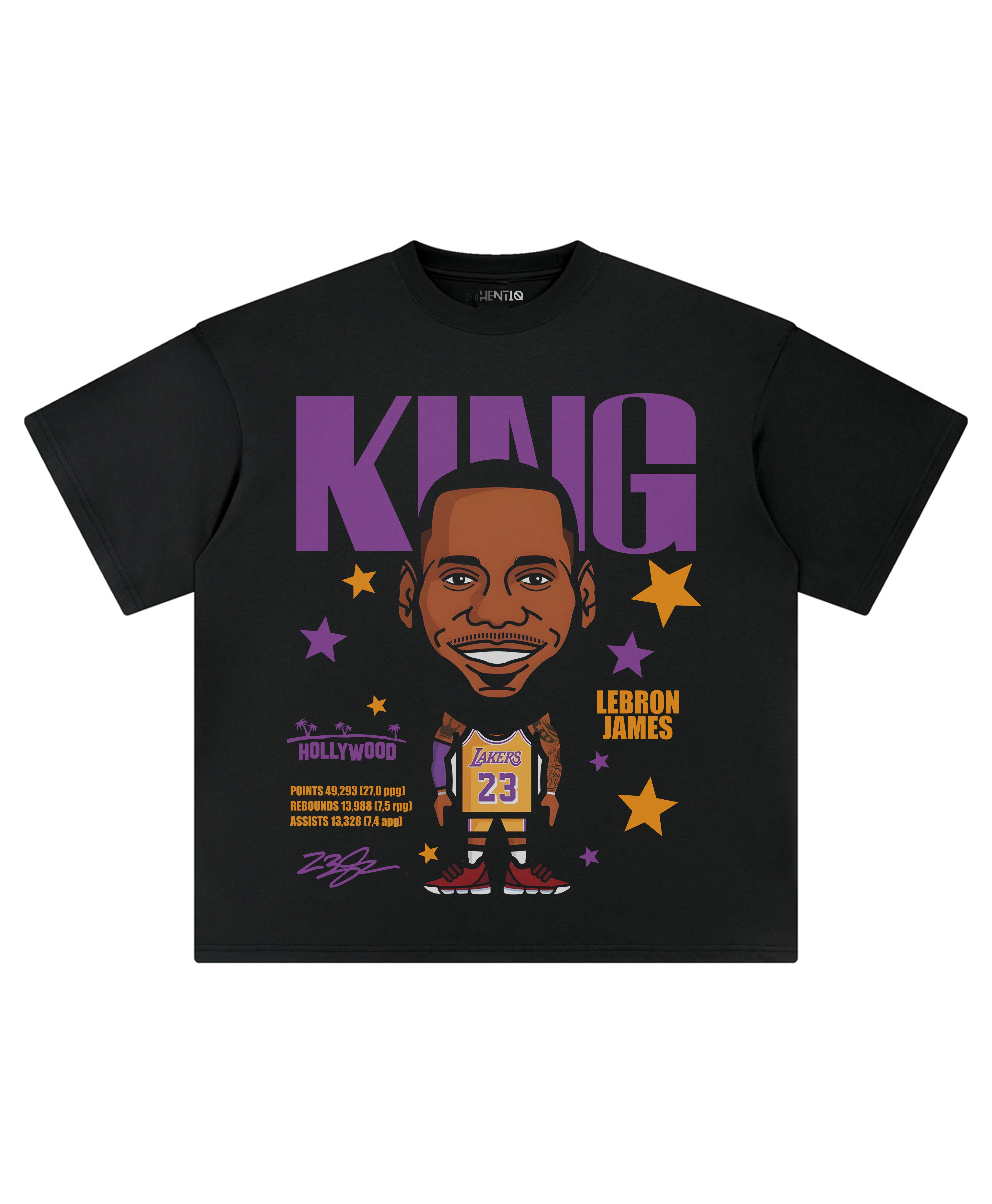 LEBRON CARTOON TEE