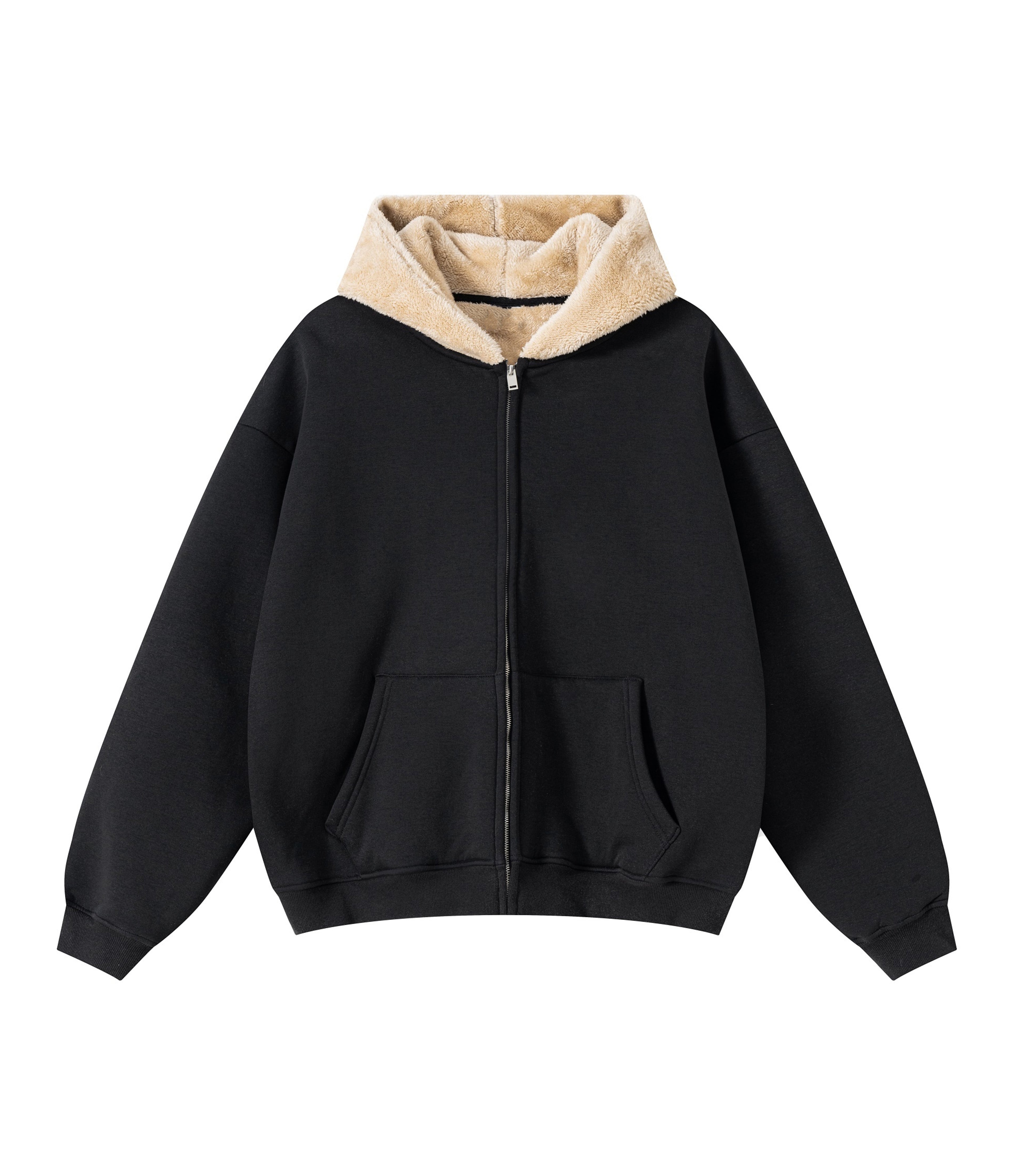 COZY FLEECE ZIP HOODIE