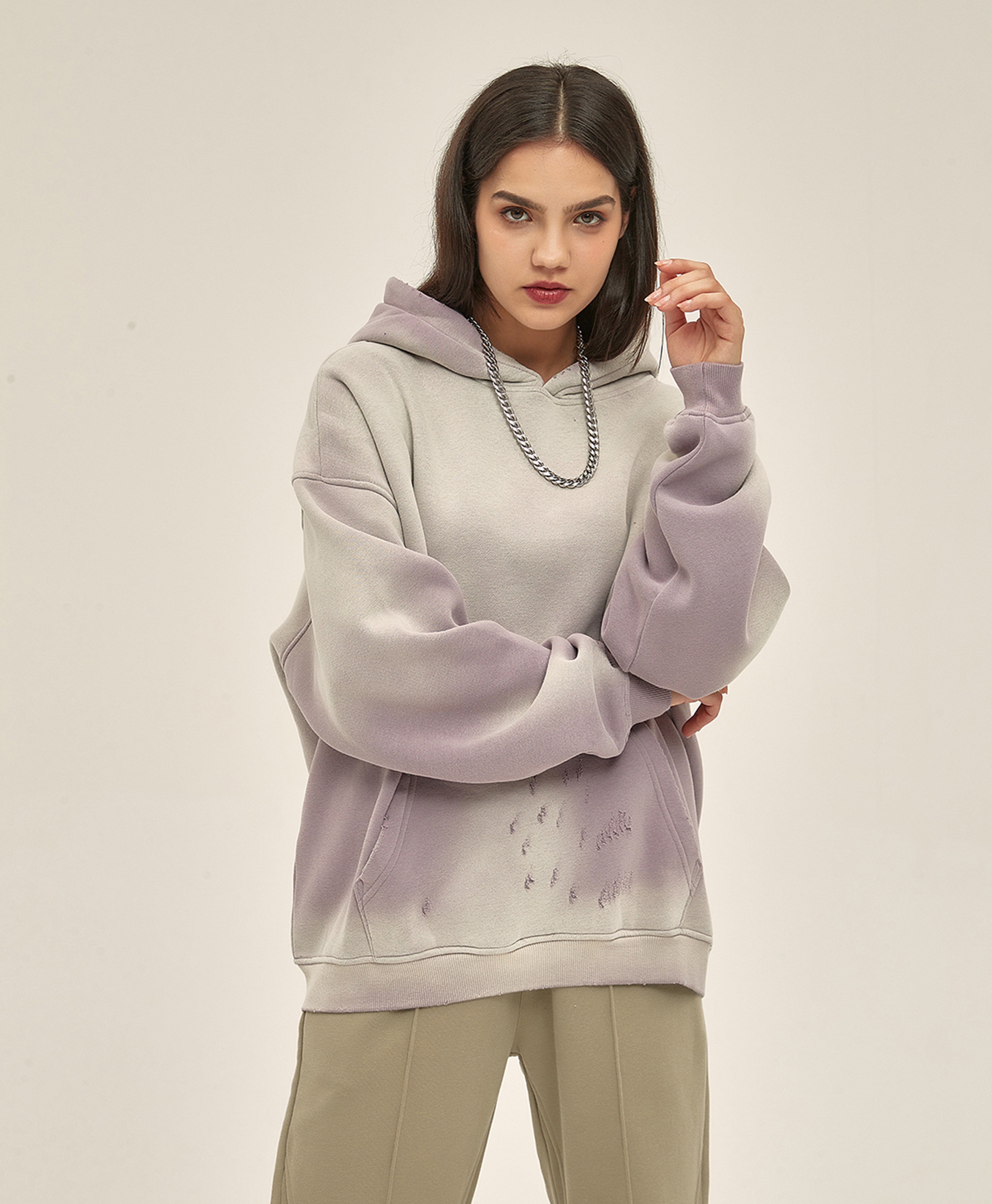 ATHENTIQ PREMIUM SPRAY DYE HOODIE