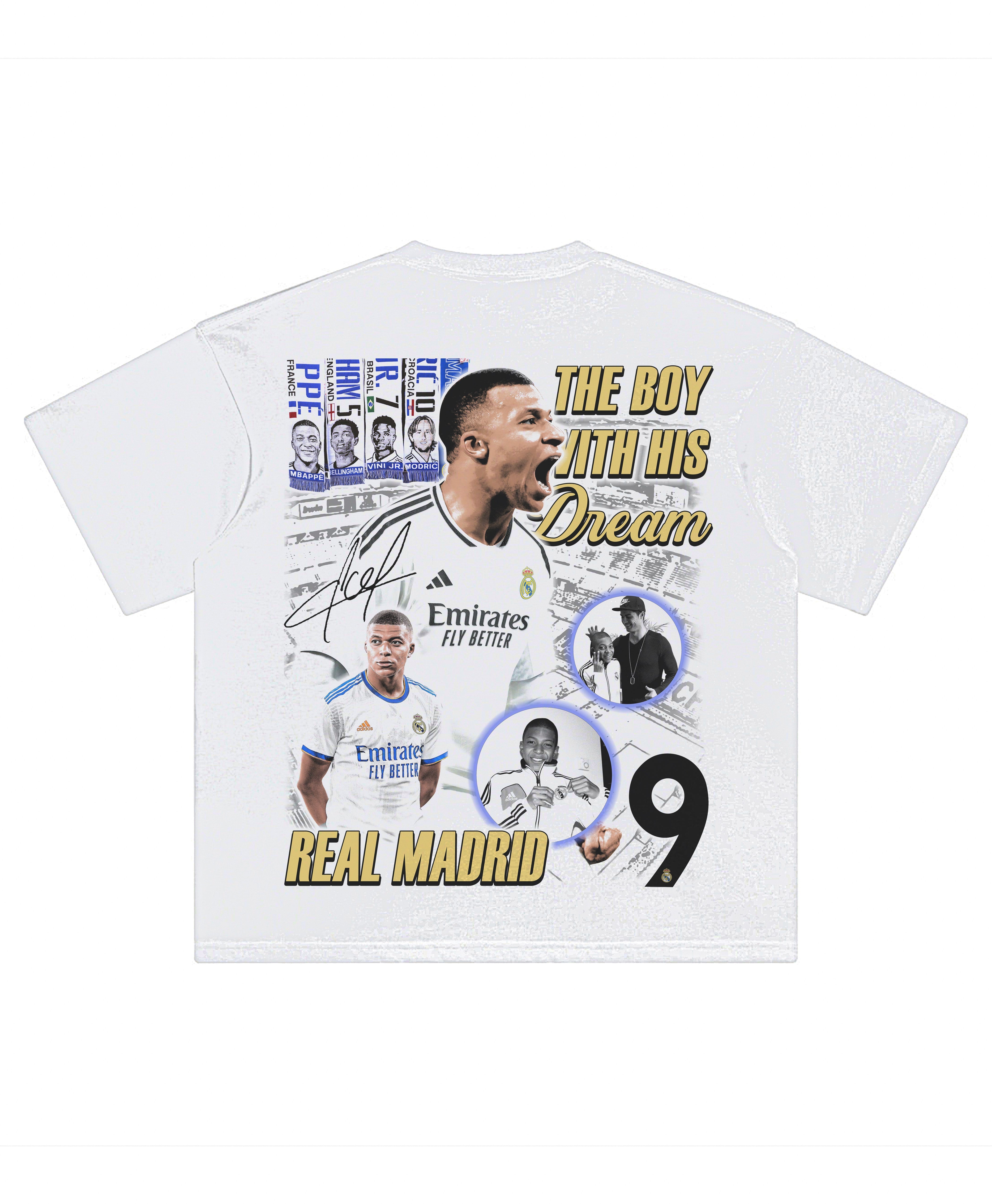 KYLIAN MBAPPE REAL MADRID TEE