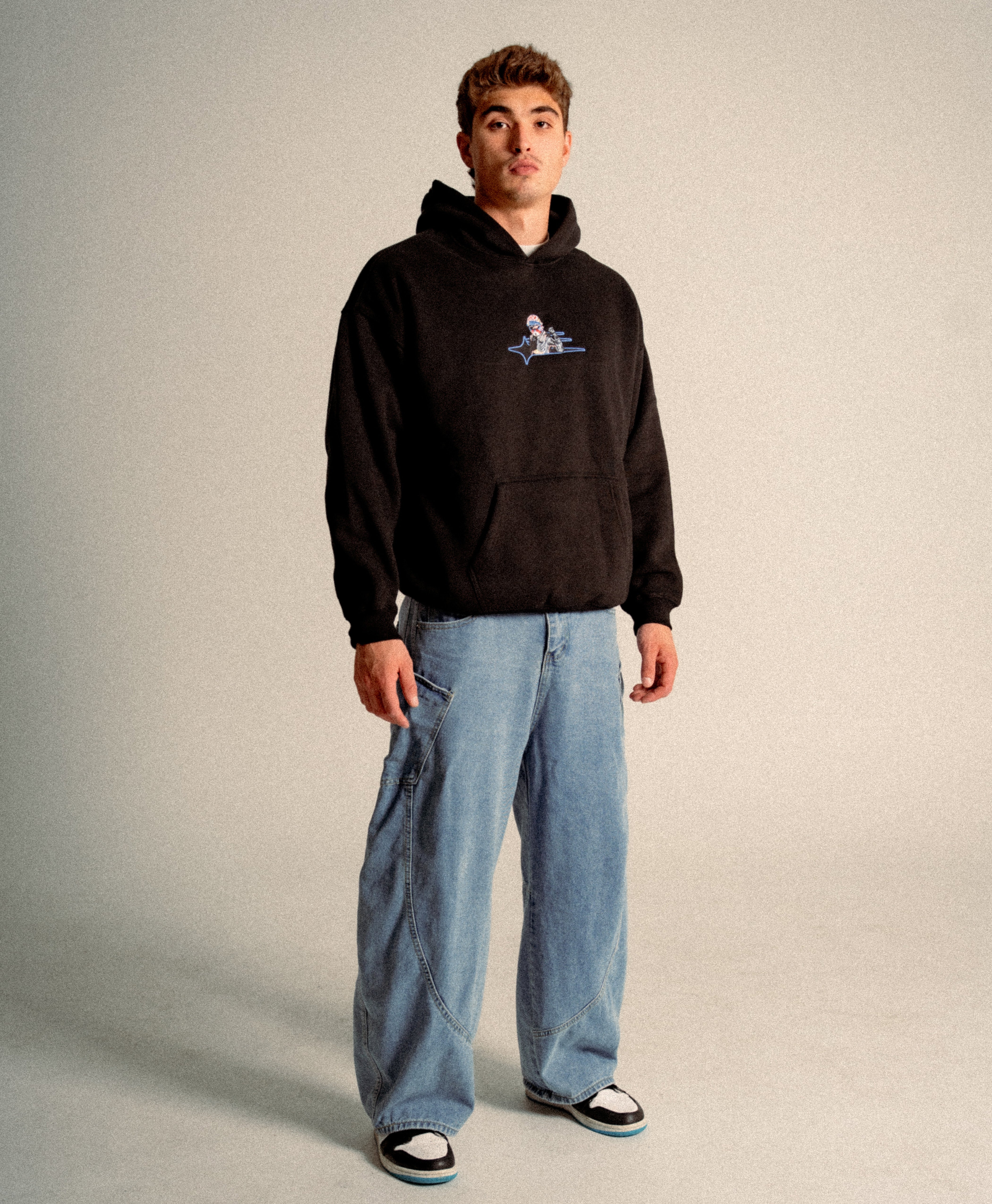 ATHENTIQ MAX LOGO FLEECE HOODIE