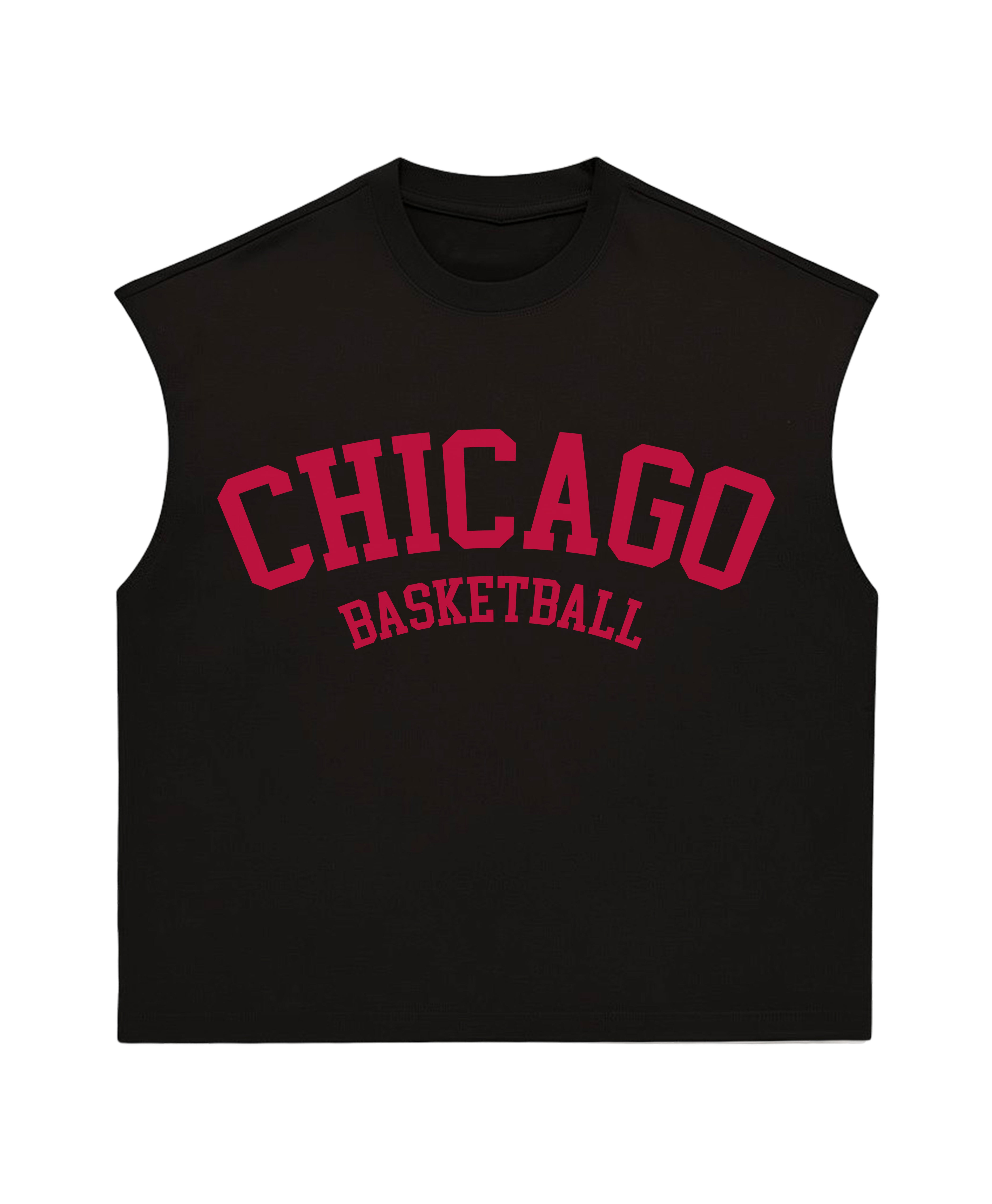 CHICAGO BASKETBALL MUSCLE TEE