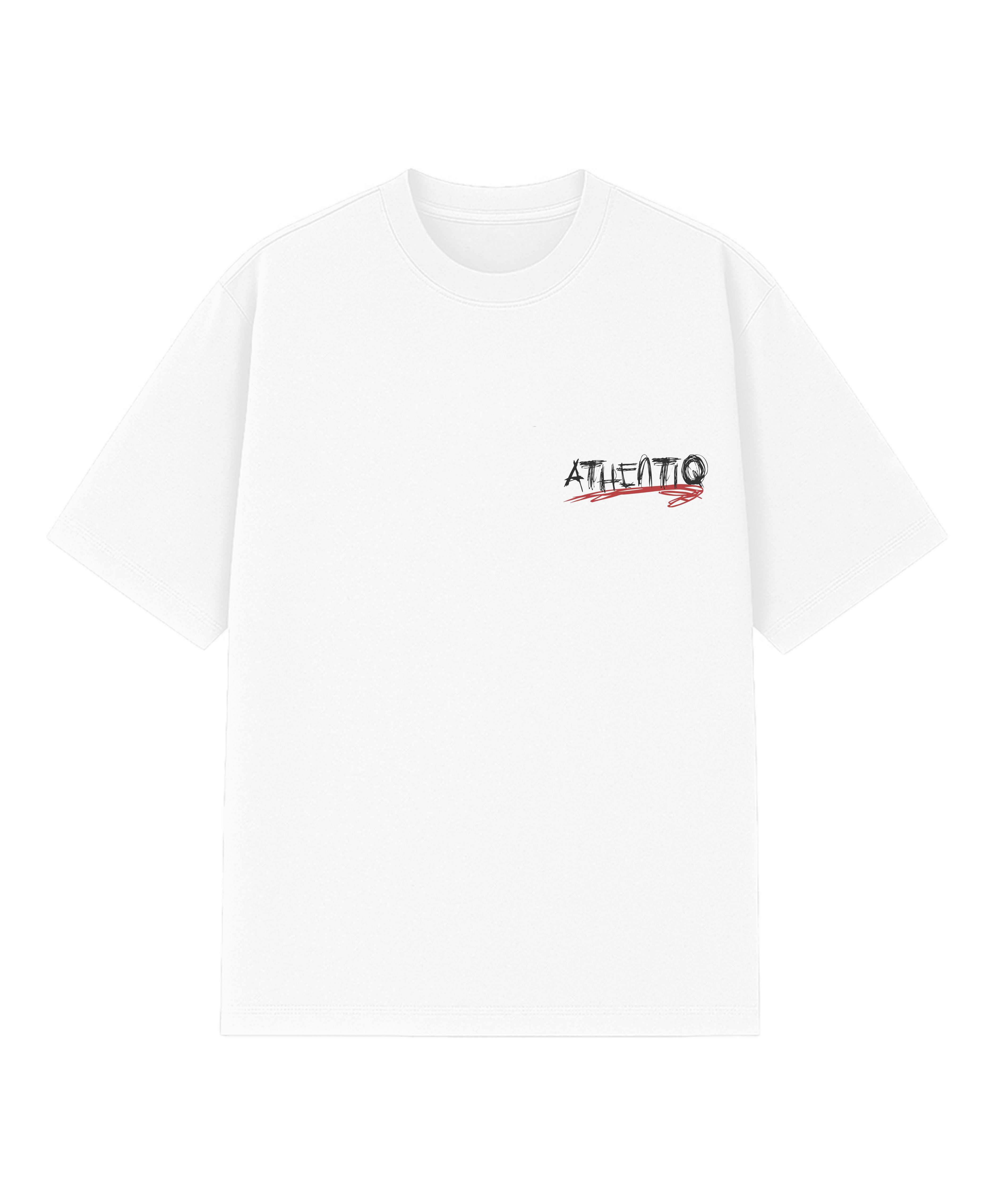 ATHENTIQ SCRIBBLE TEE
