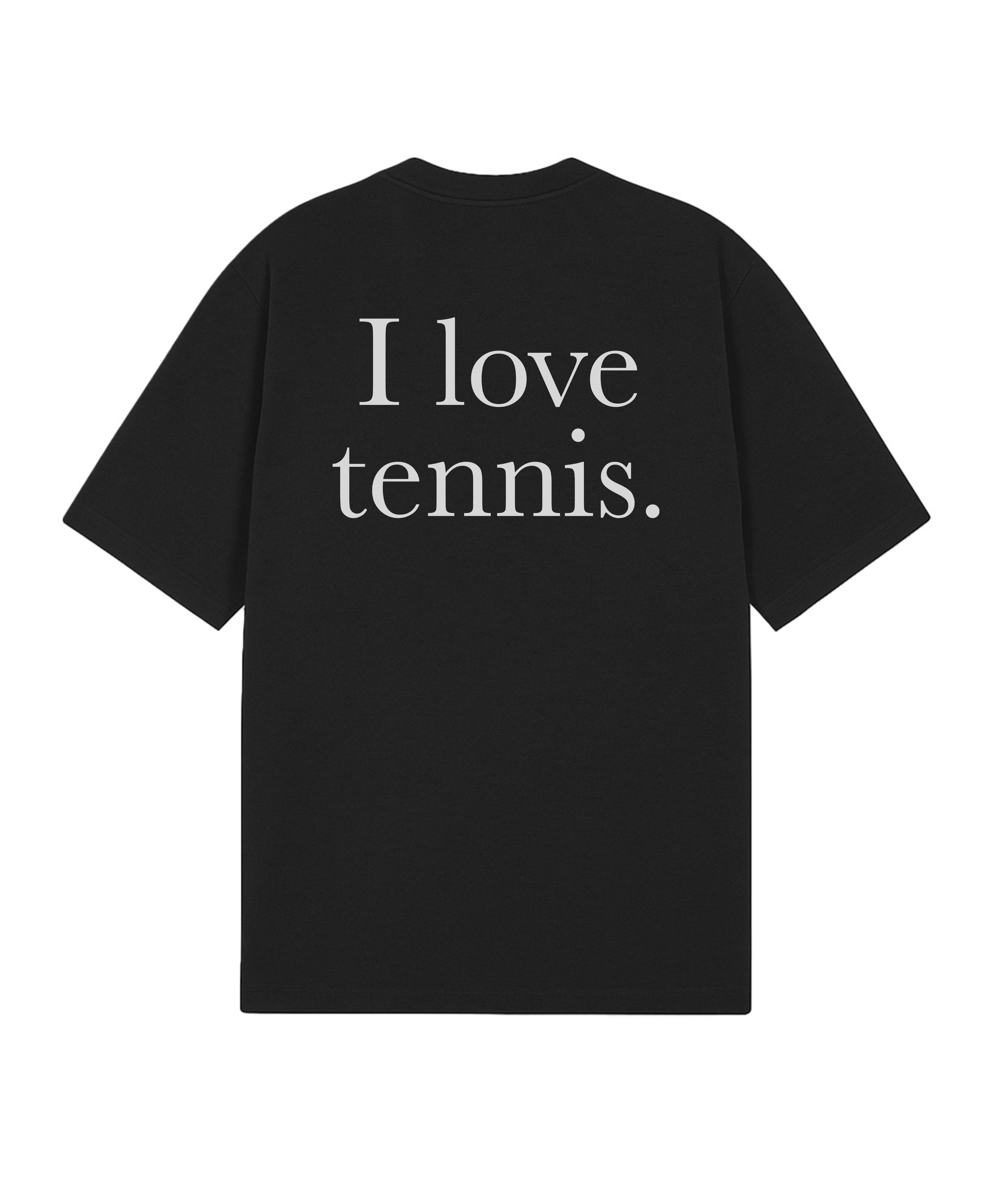 ATHENTIQ LOGO TENNIS TEE