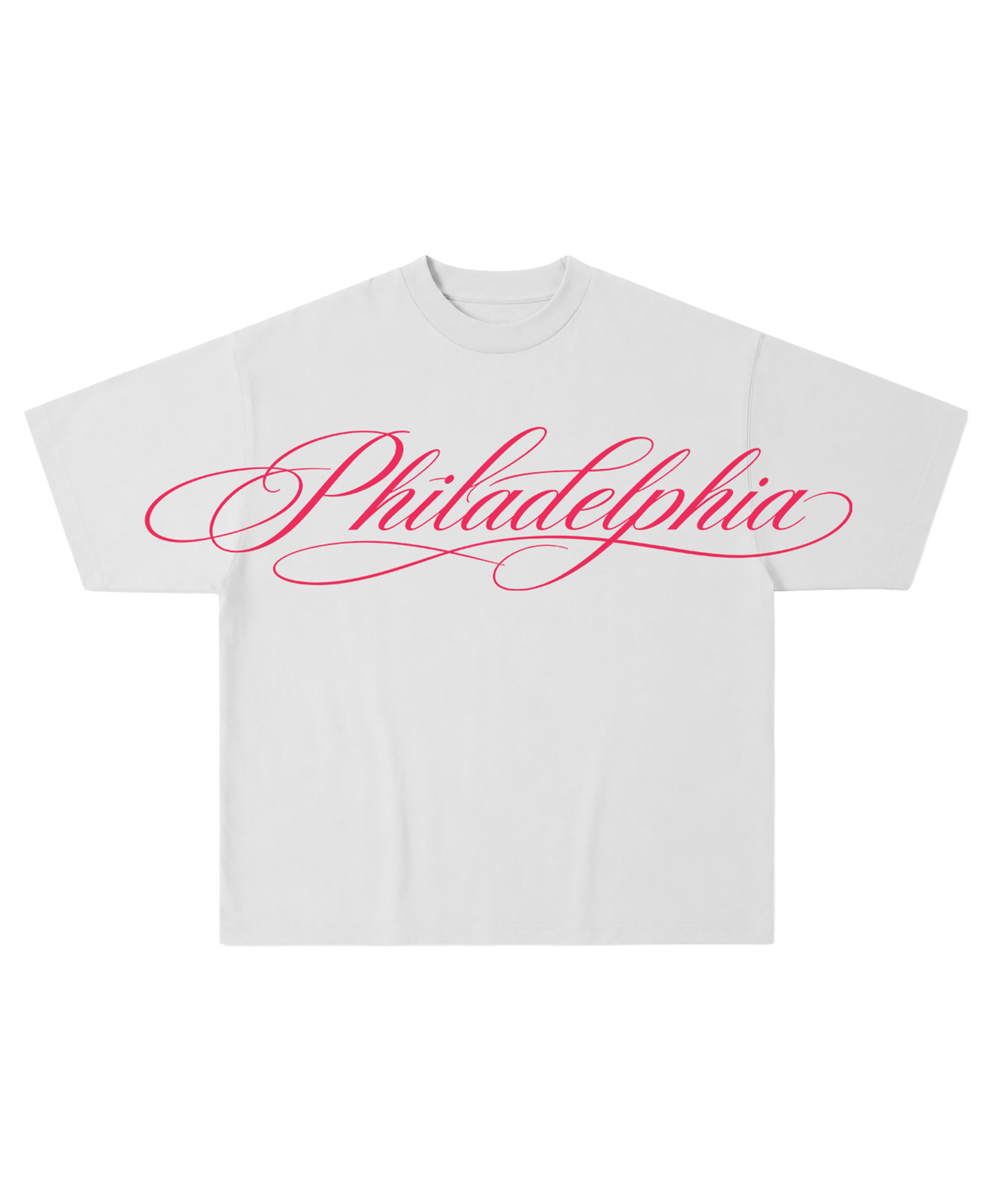 PHILLY MANUSCRIPT FADED TEE