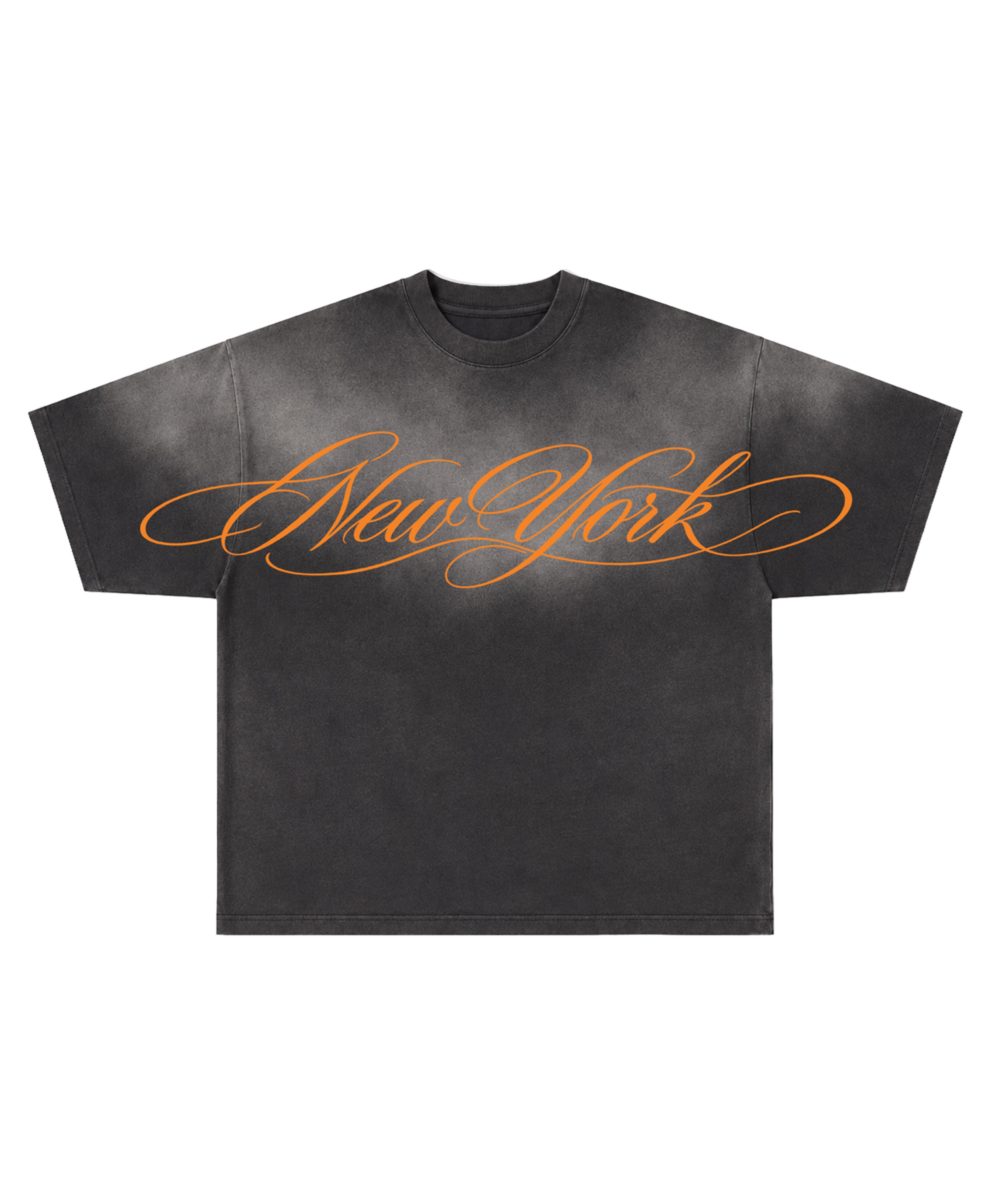 NEW YORK MANUSCRIPT FADED TEE