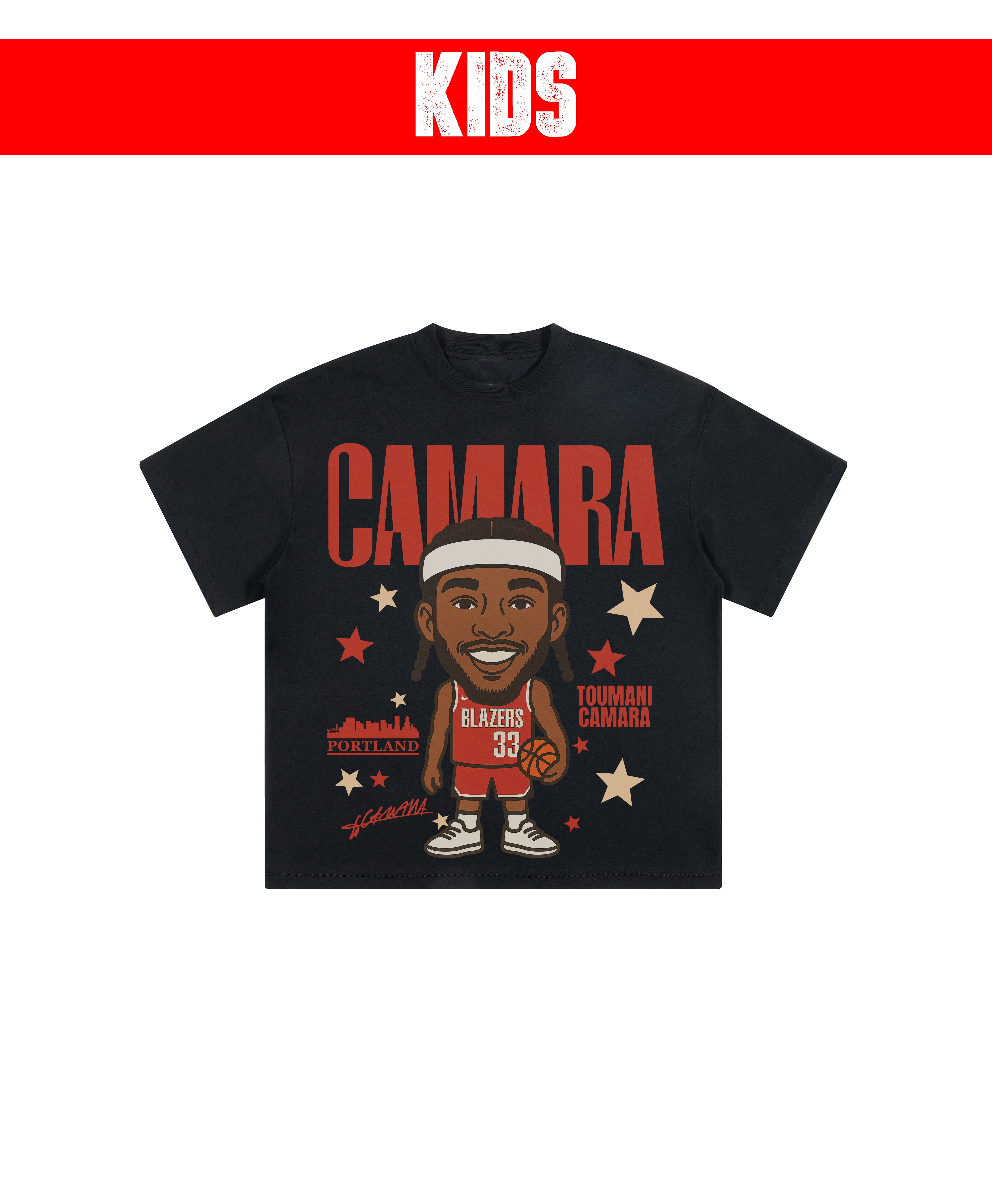 CAMARA CARTOON KIDS TEE