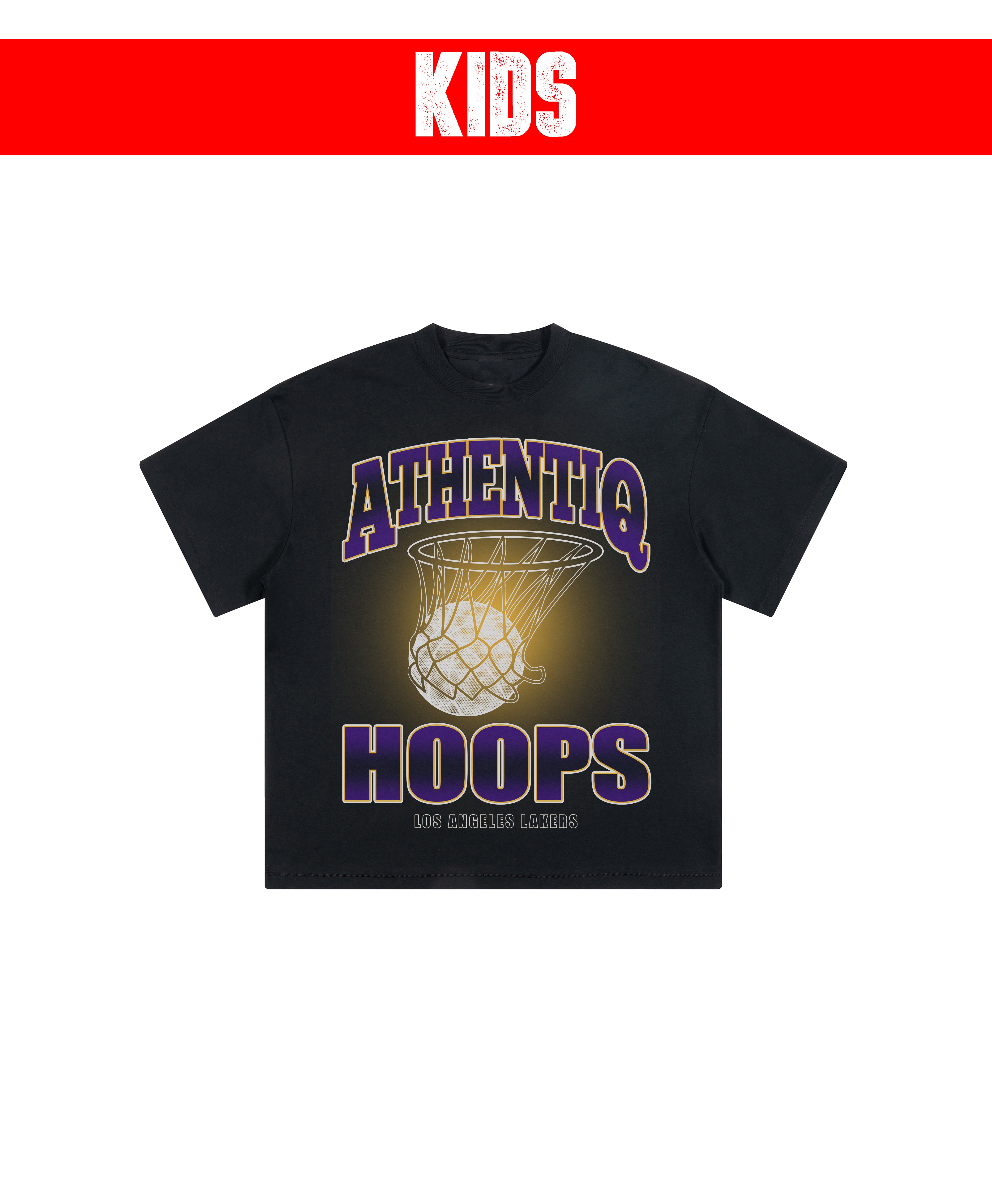 ATHENTIQ HOOPS LA KIDS TEE