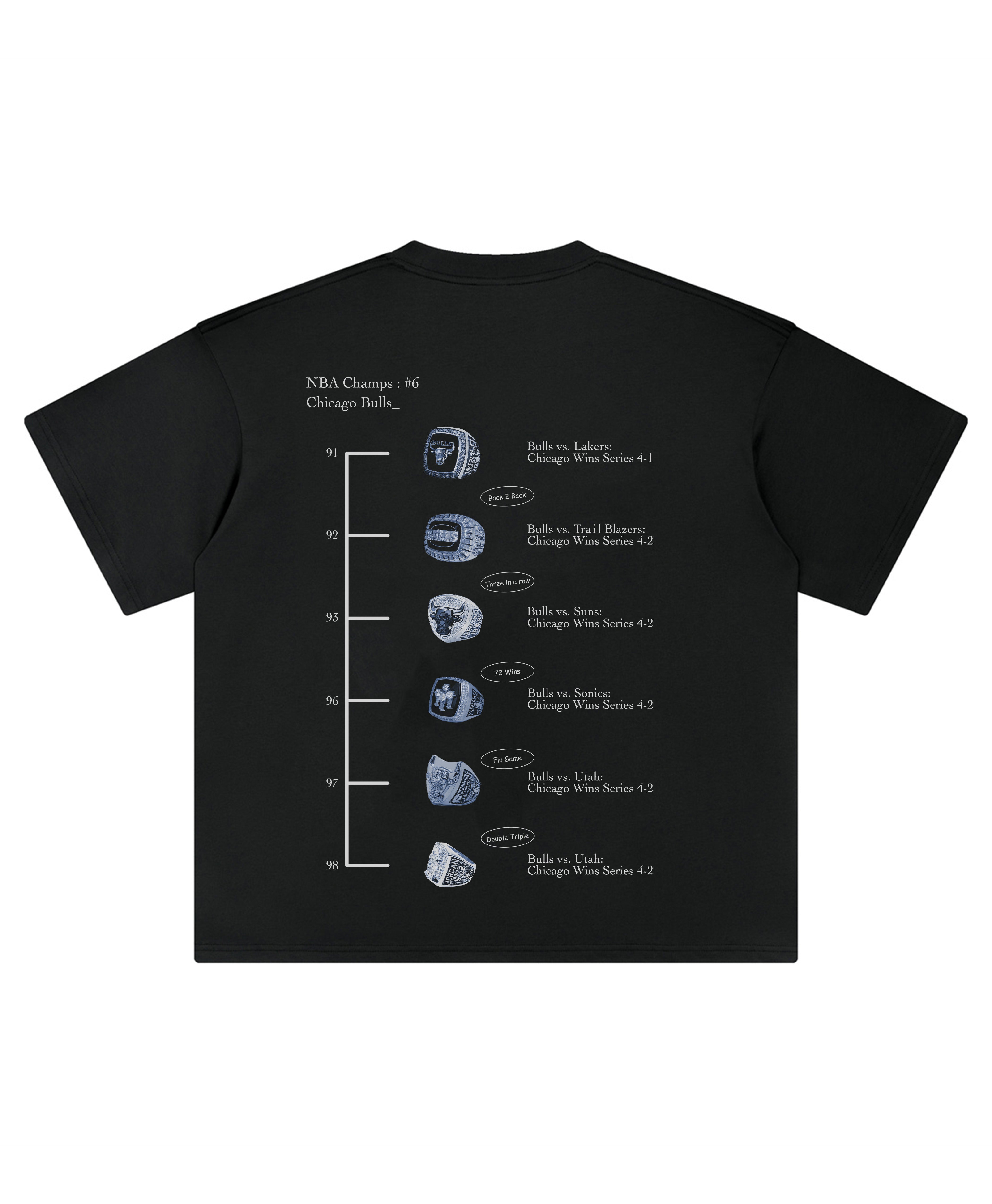 THE 6 X-RAY TEE