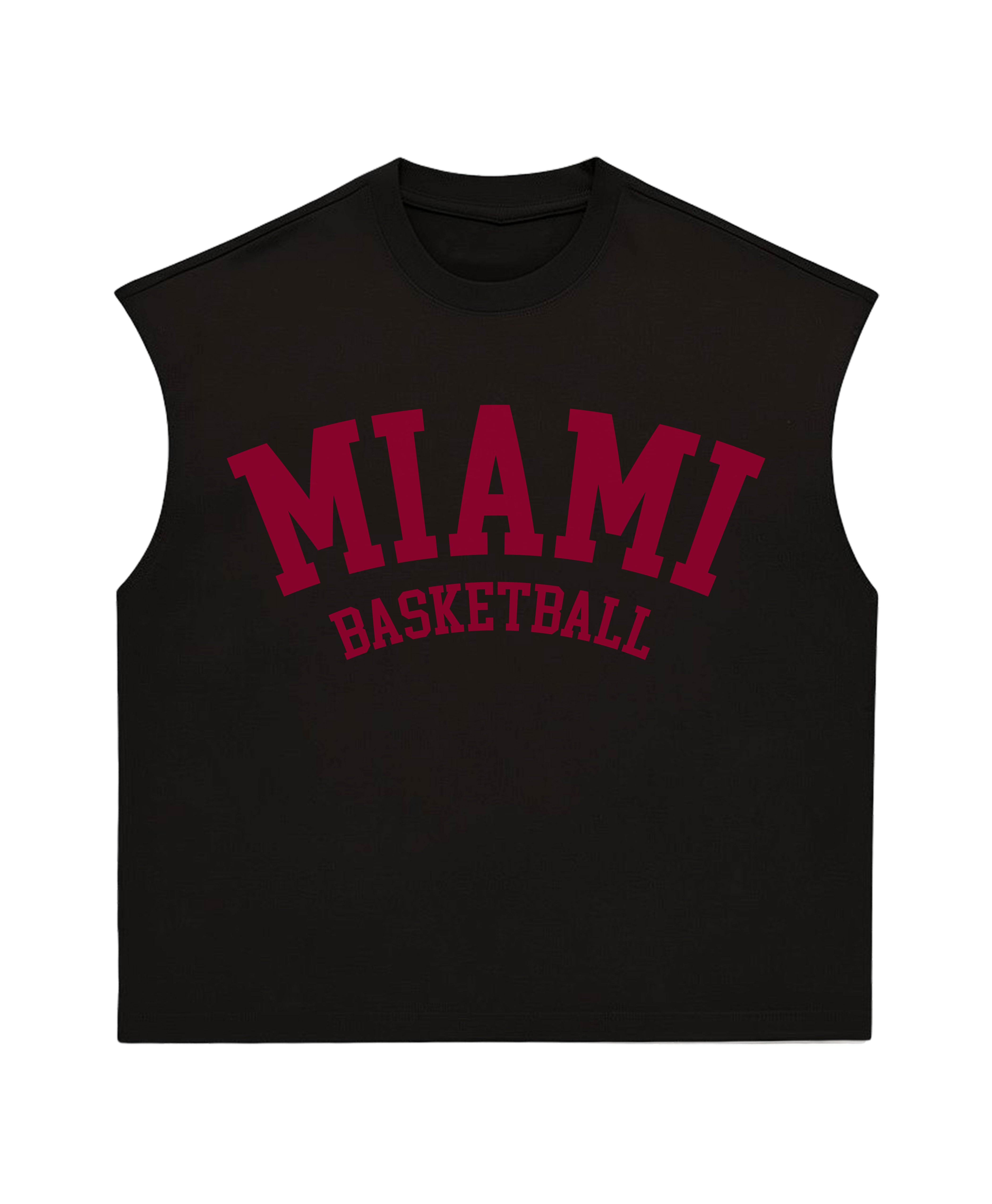 MIAMI BASKETBALL MUSCLE TEE