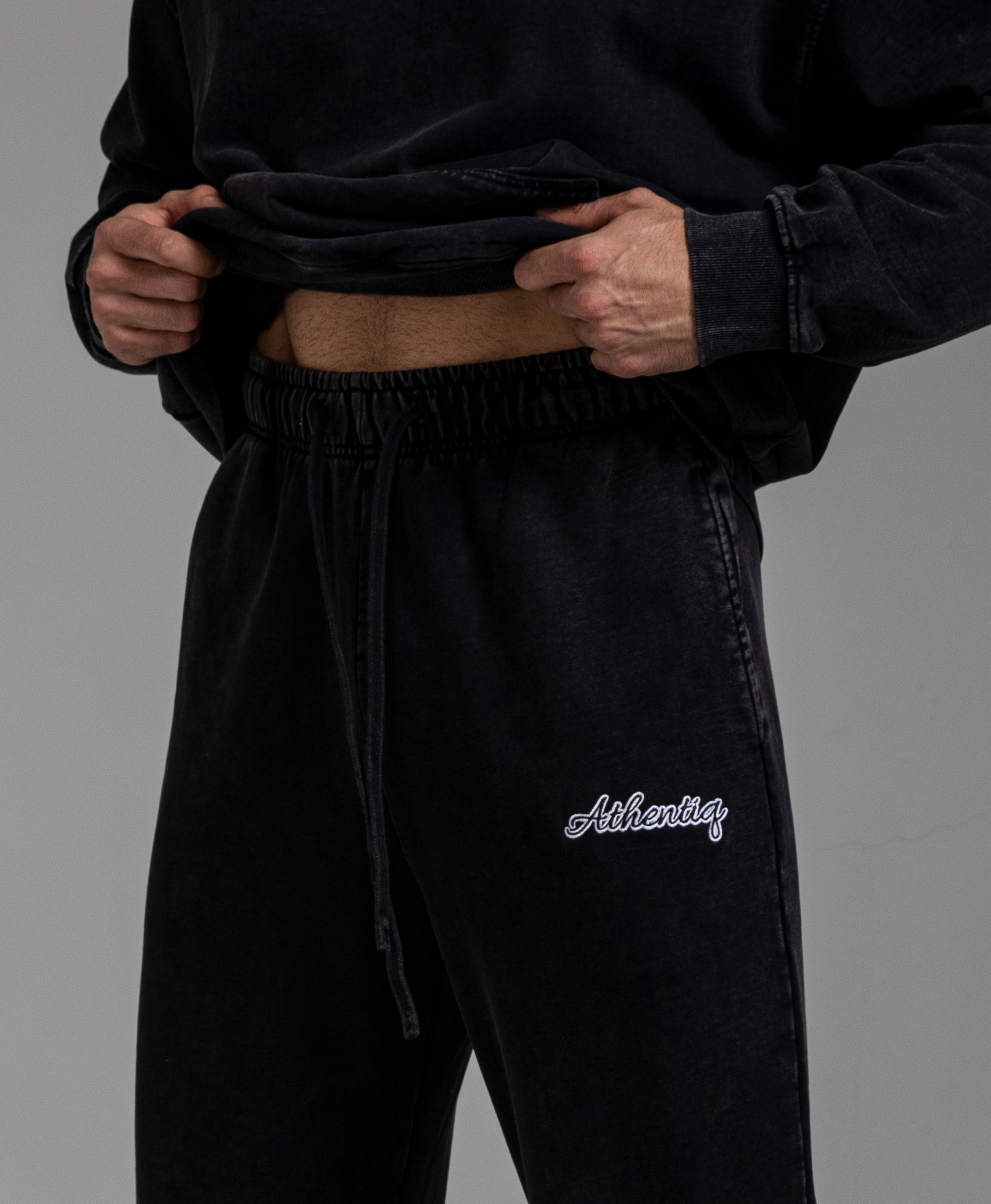 ATHENTIQ PREMIUM HEAVYWEIGHT LOGO PANTS