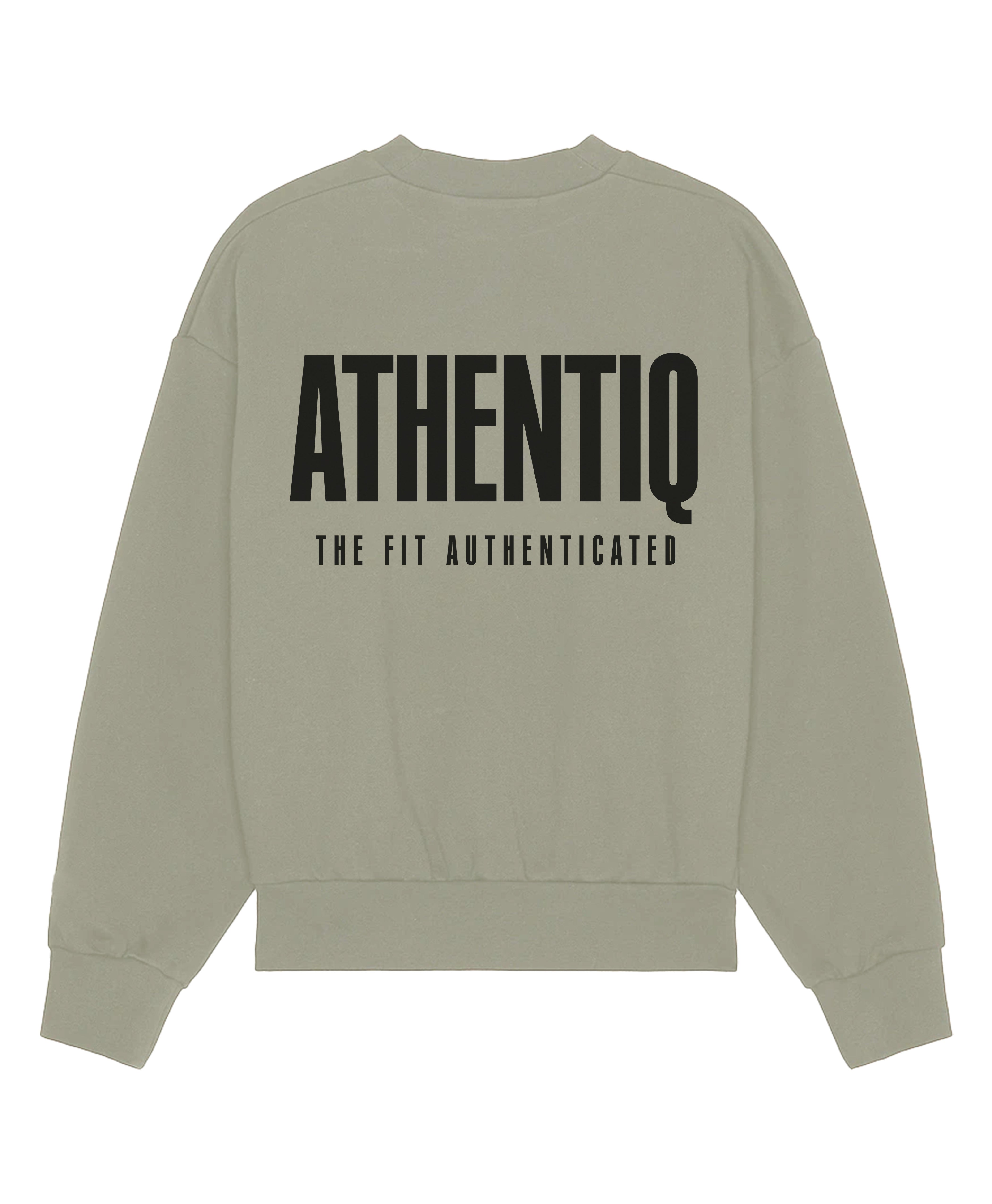 ATHENTIQ LOGO CREWNECK
