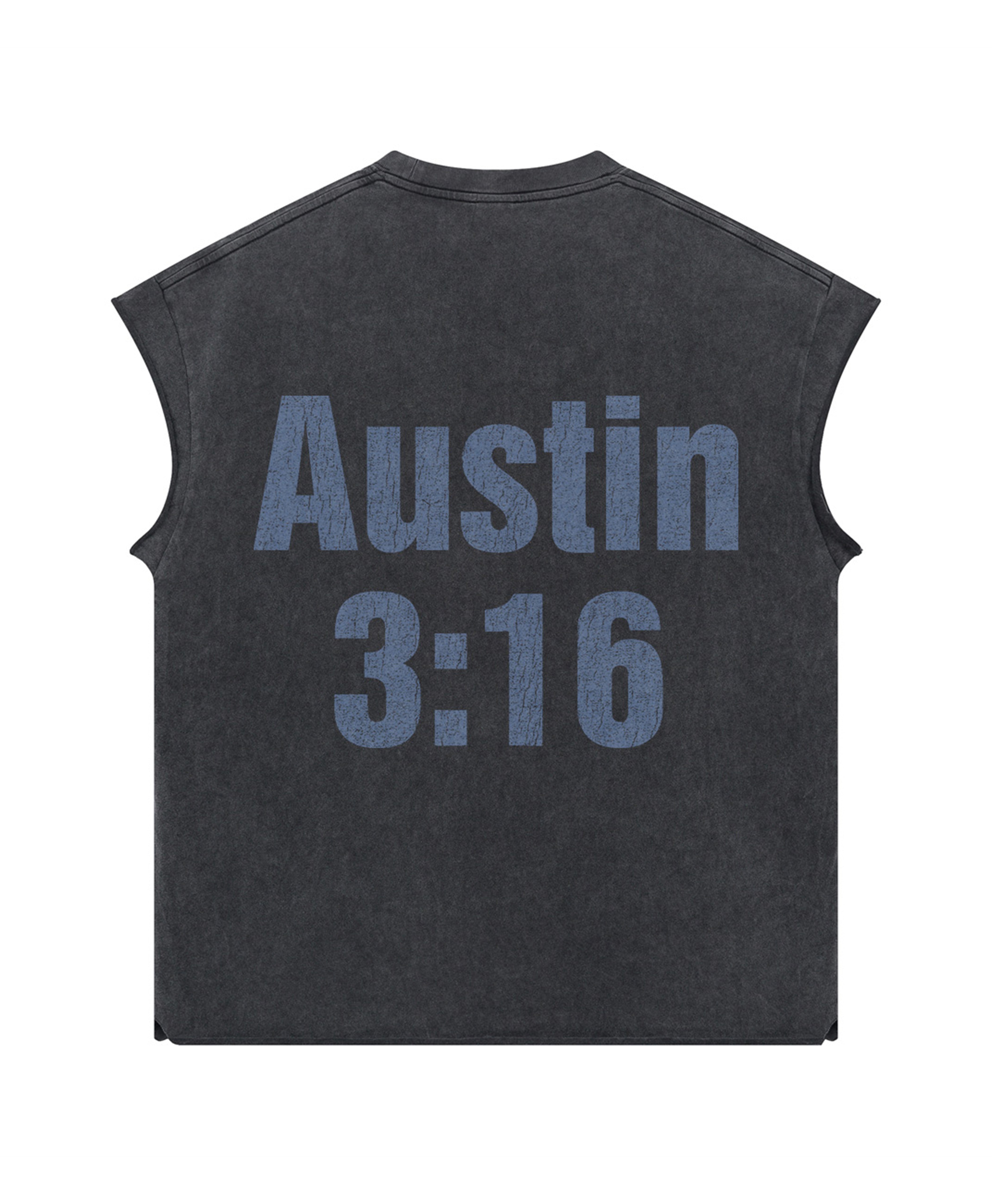 AUSTIN 3:16 MUSCLE TEE