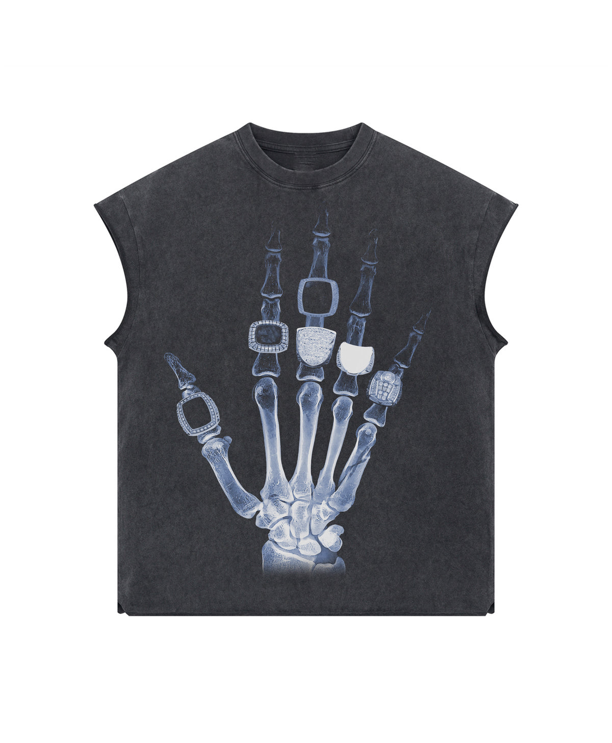 6 RINGS X-RAY MUSCLE TEE