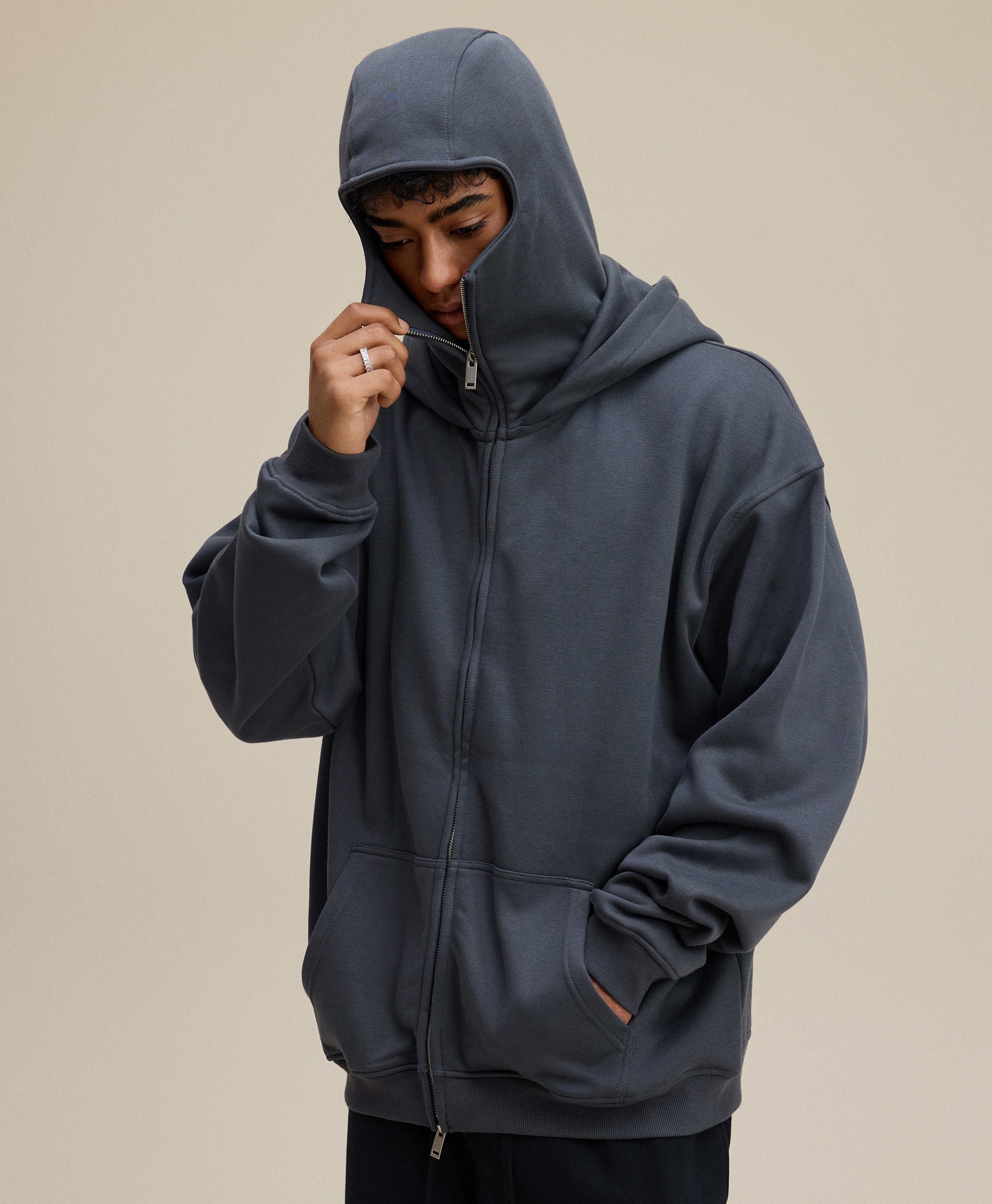 SKI MASK ZIP HOODIE