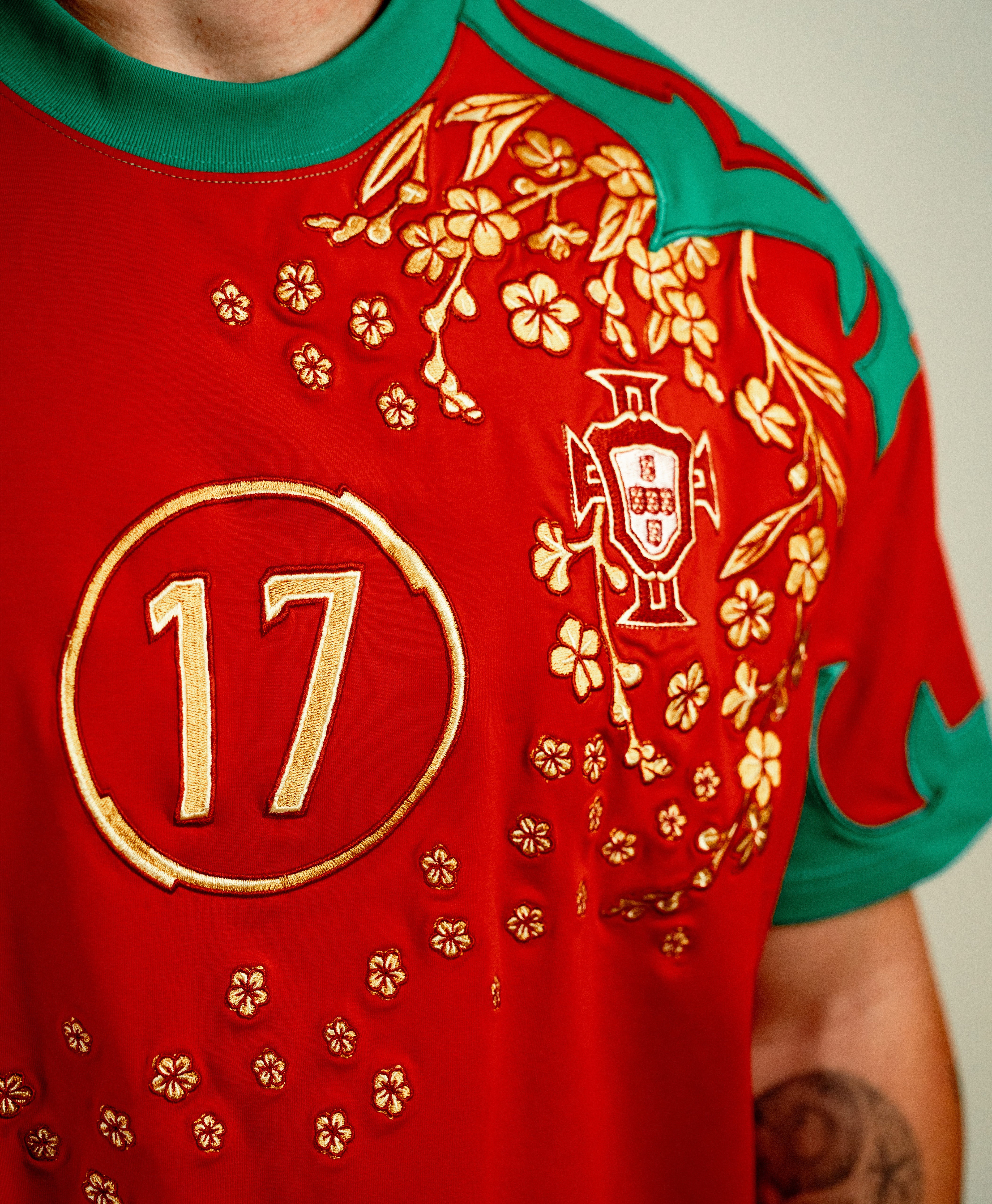 PORTUGAL FLORAL 17 JERSEY