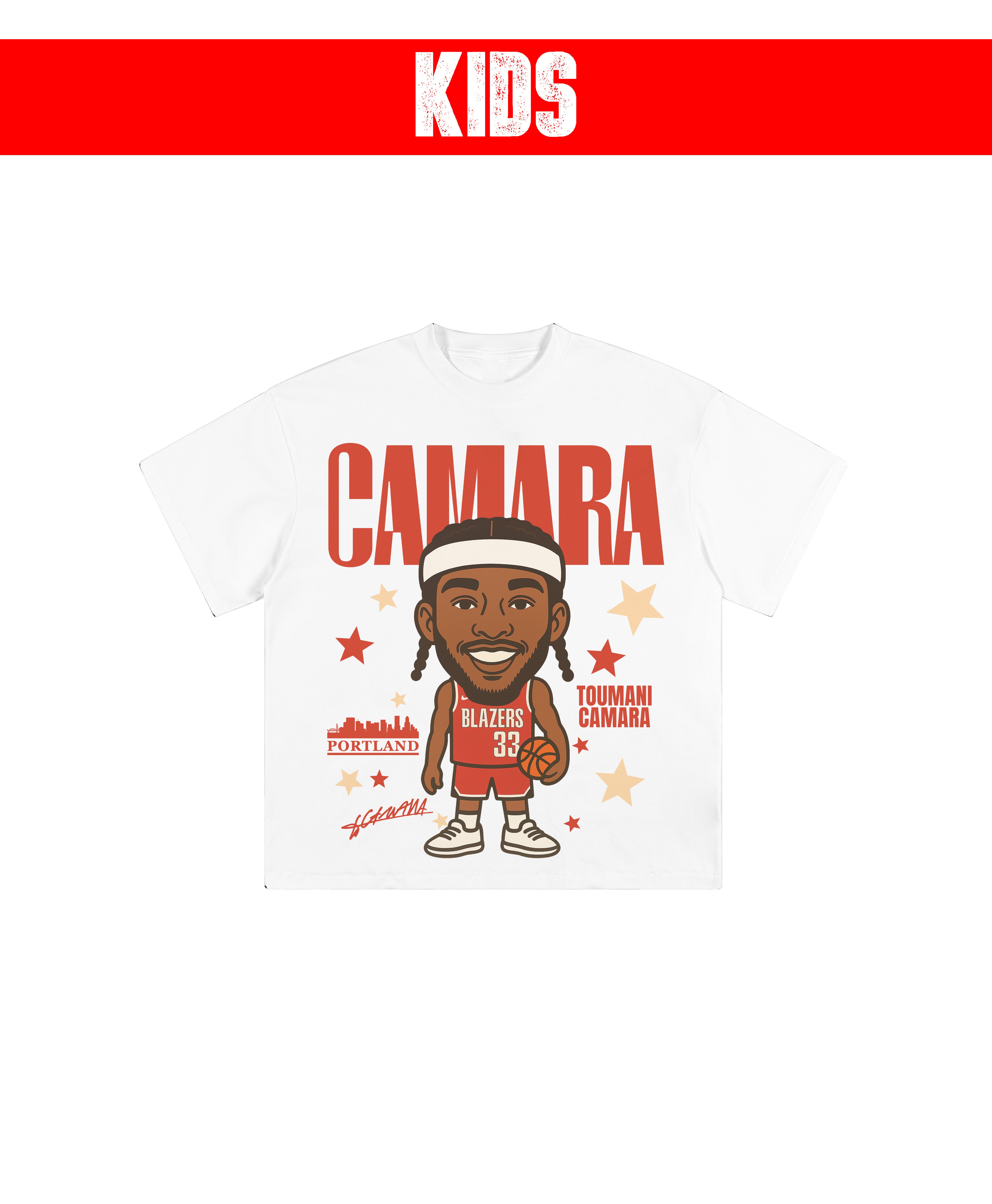 CAMARA CARTOON KIDS TEE