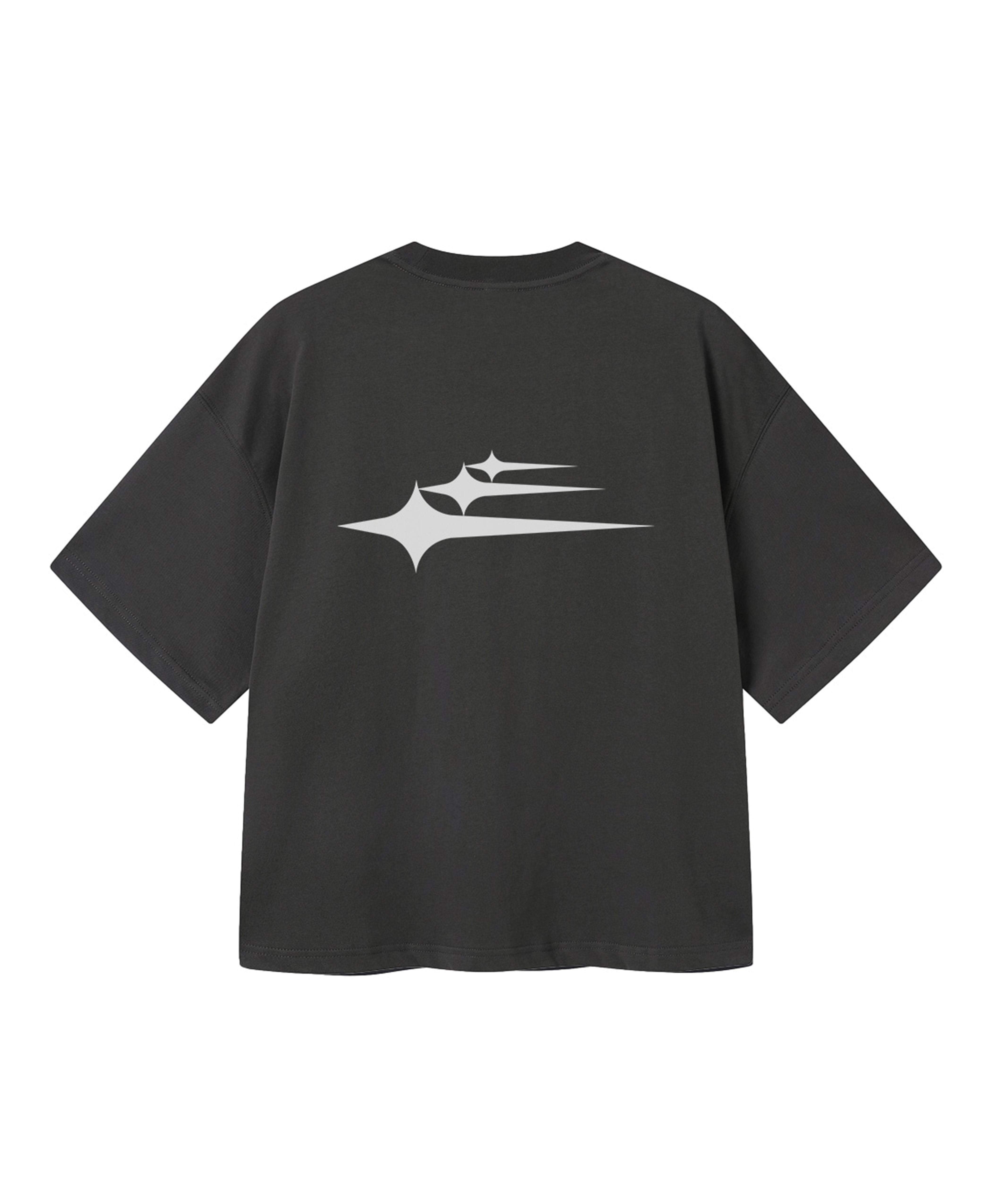 ATHENTIQ CROPPED LOGO TEE