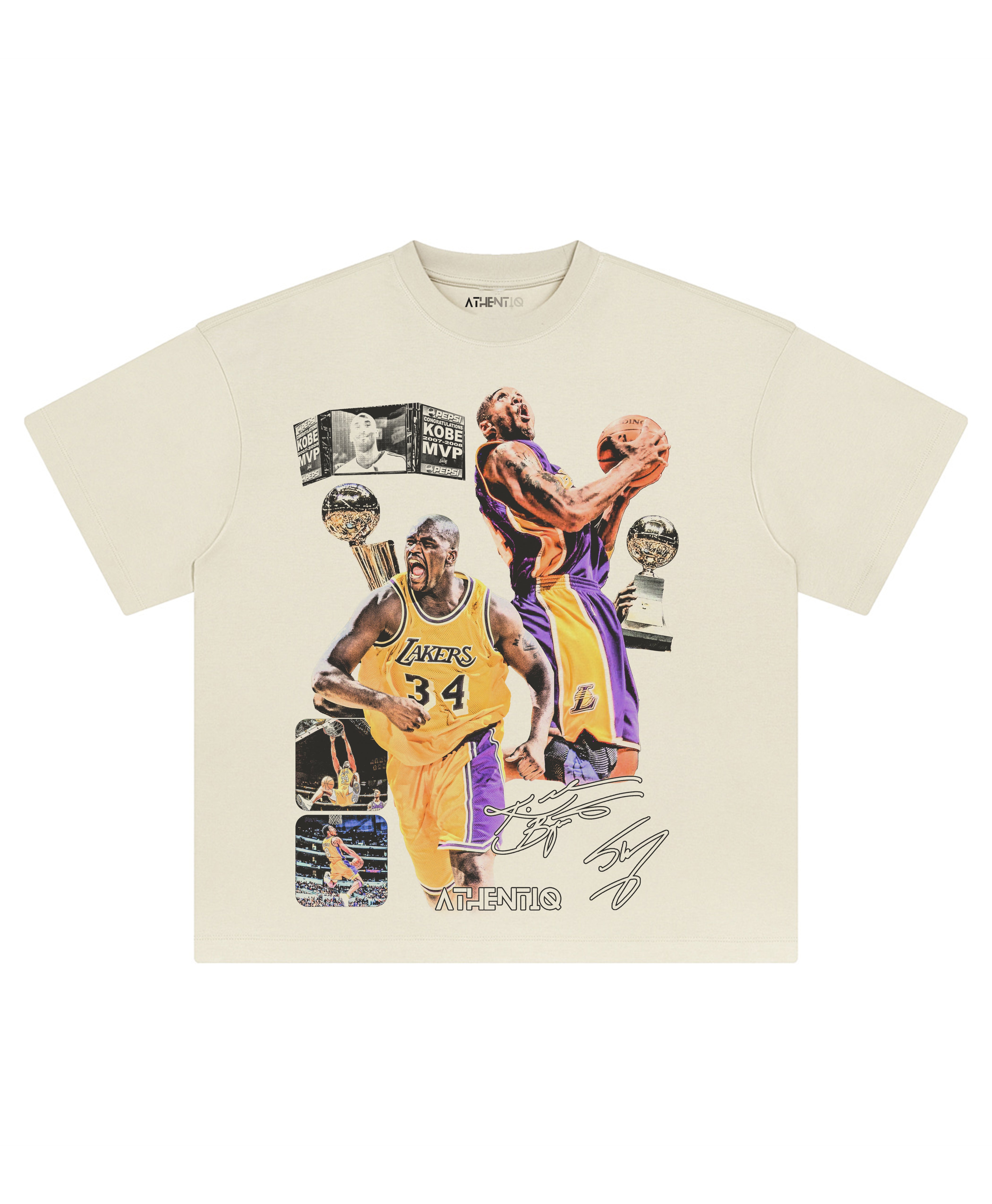 KOBE & SHAQ 3 PEAT TEE