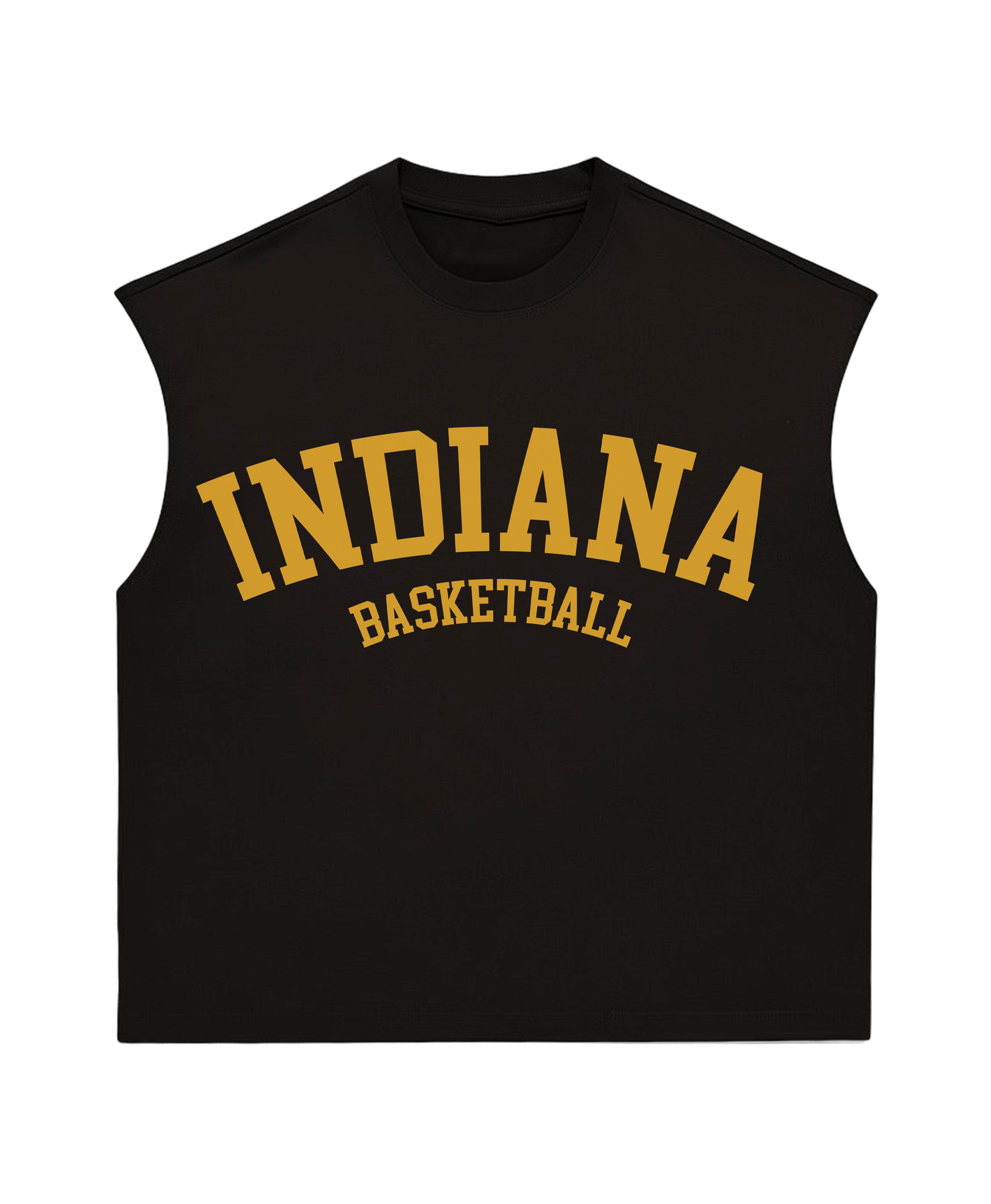 INDIANA BASKETBALL MUSCLE TEE