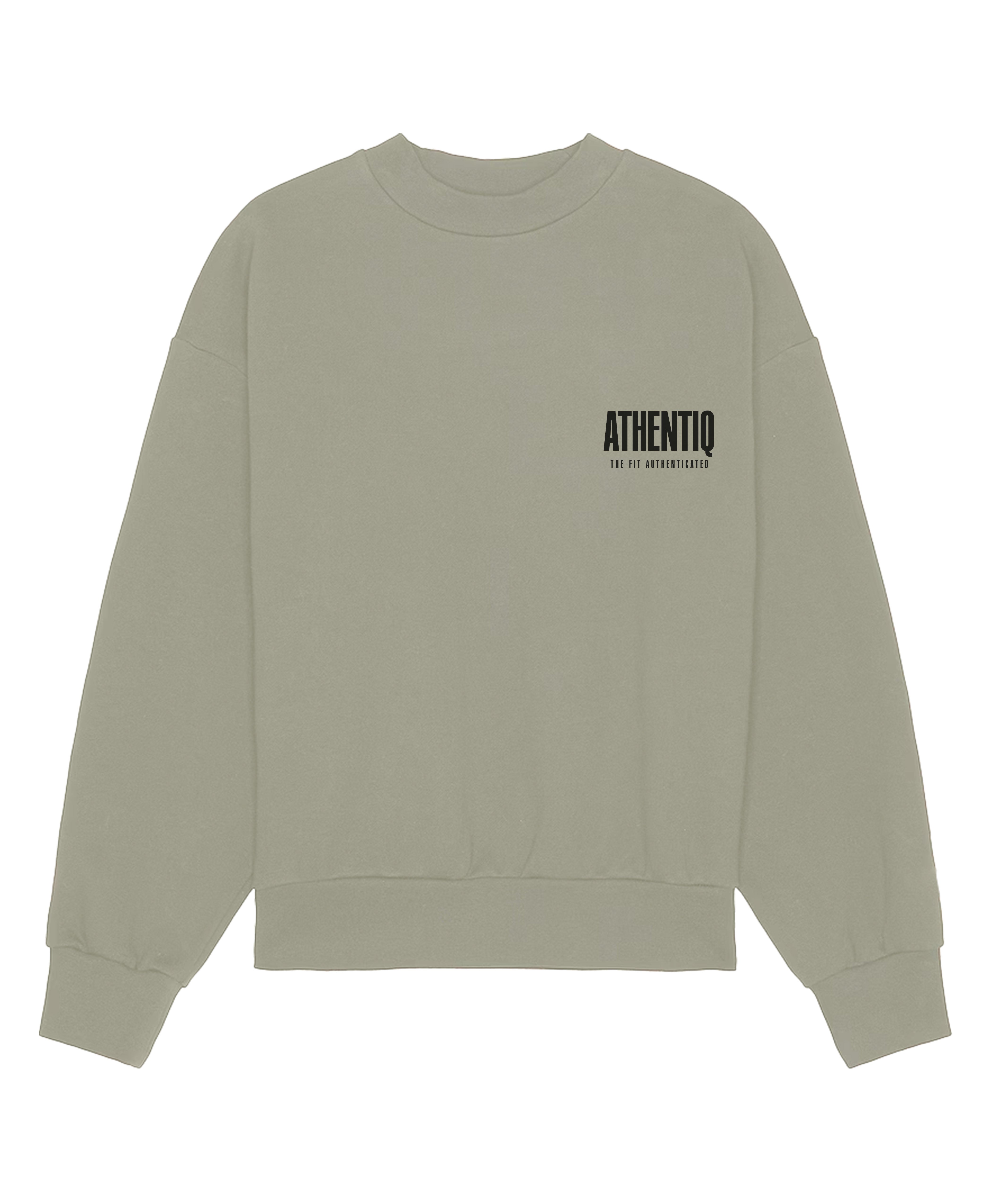ATHENTIQ LOGO CREWNECK