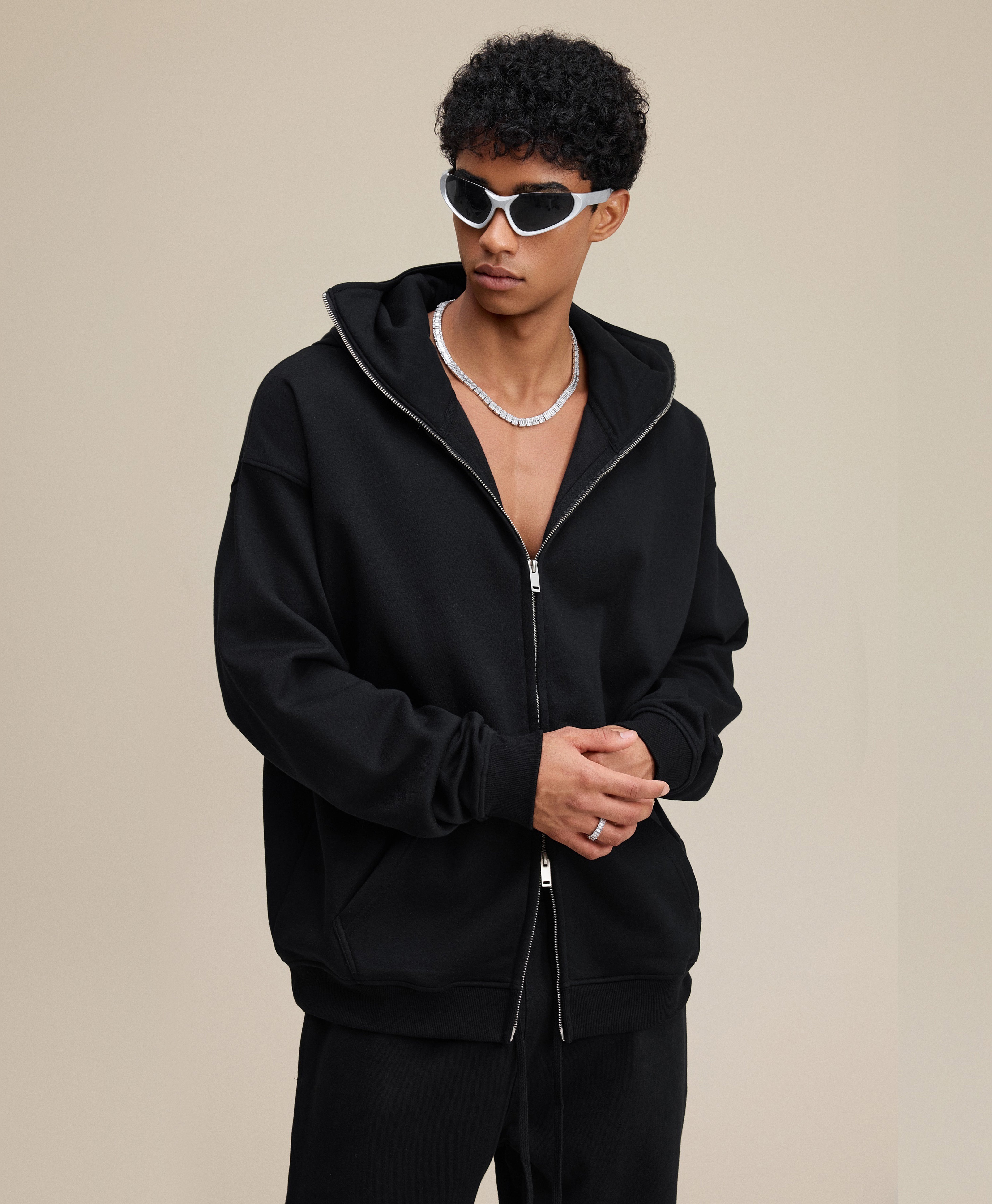 SKI MASK ZIP HOODIE