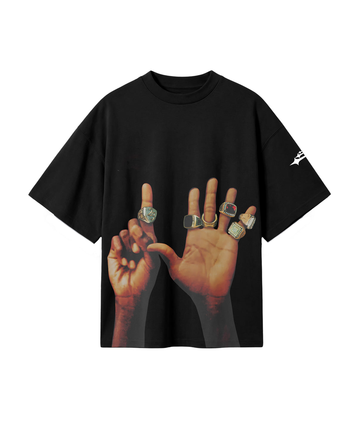 6 Rings Shirts ATHENTIQ 6 RINGS LOGO TEE