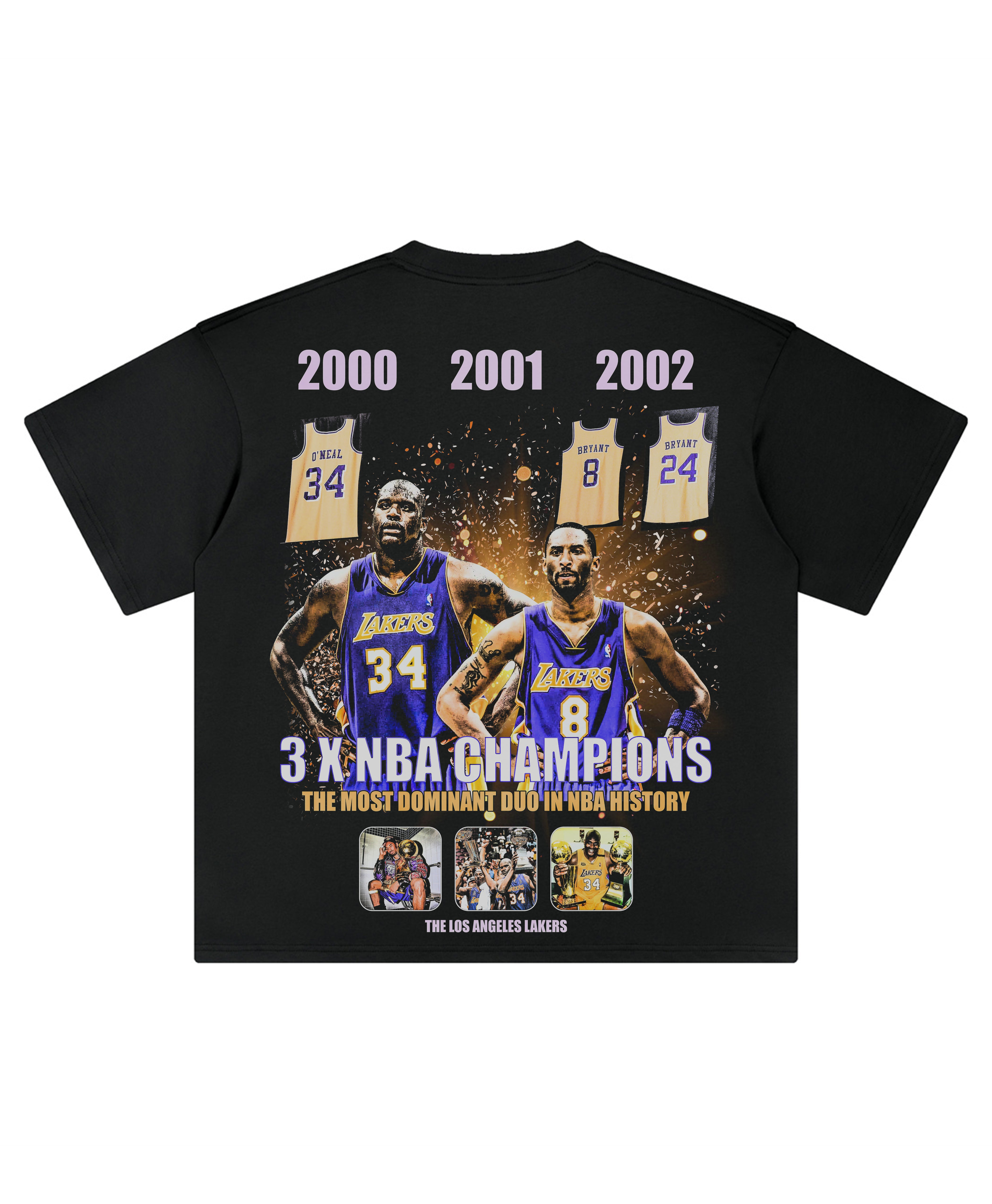 KOBE & SHAQ 3 PEAT TEE