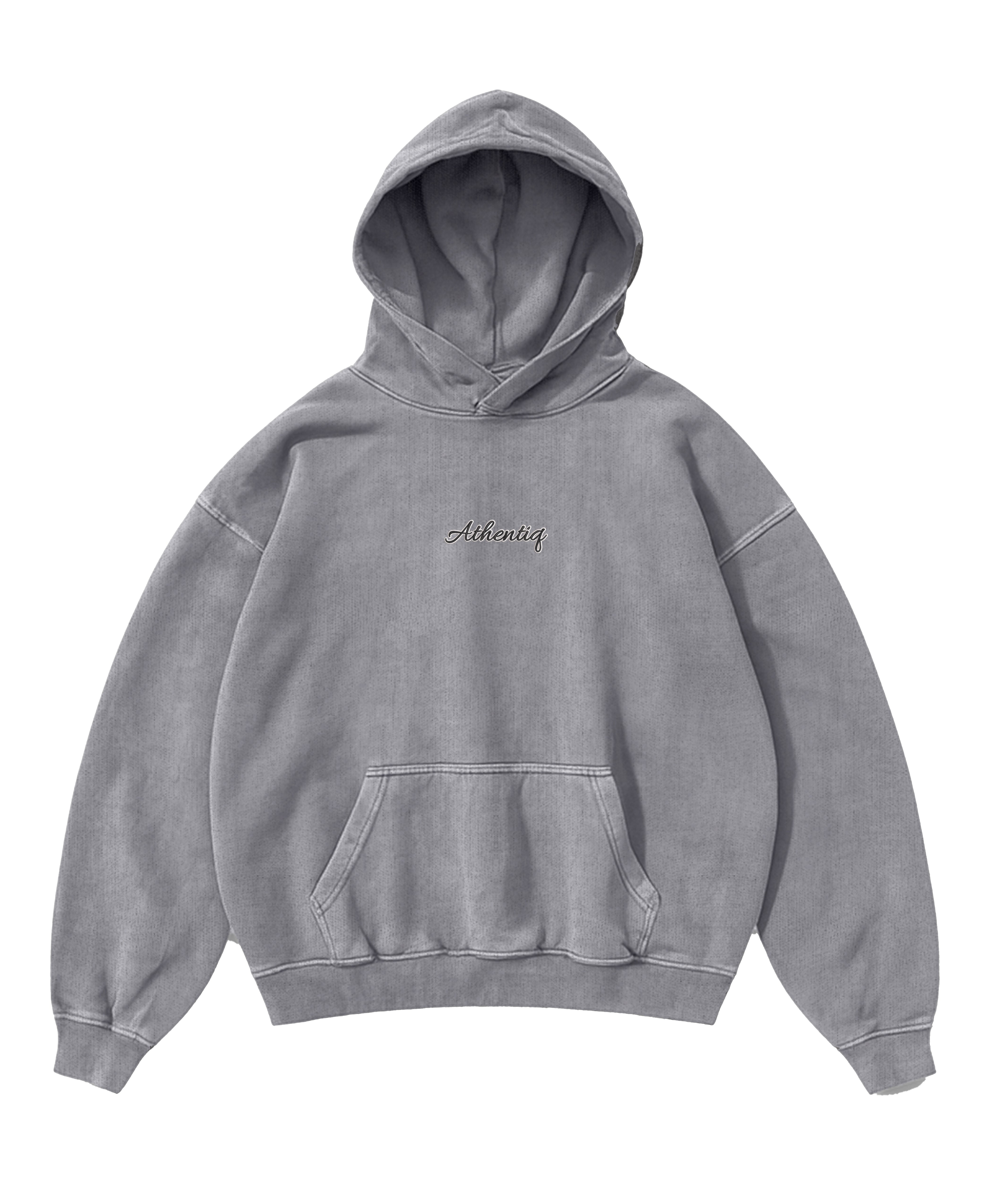 ATHENTIQ PREMIUM HEAVYWEIGHT LOGO HOODIE