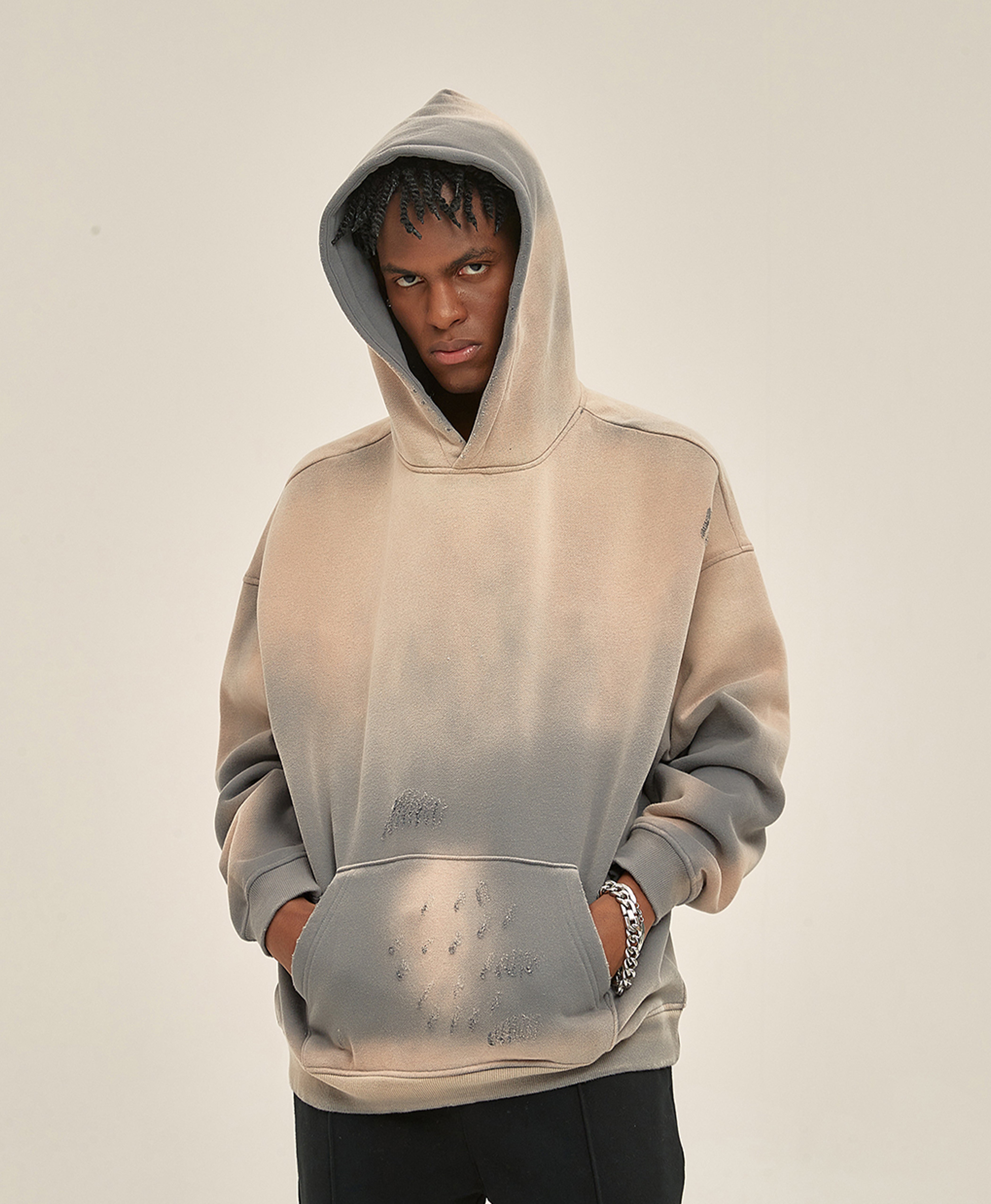 ATHENTIQ PREMIUM SPRAY DYE HOODIE