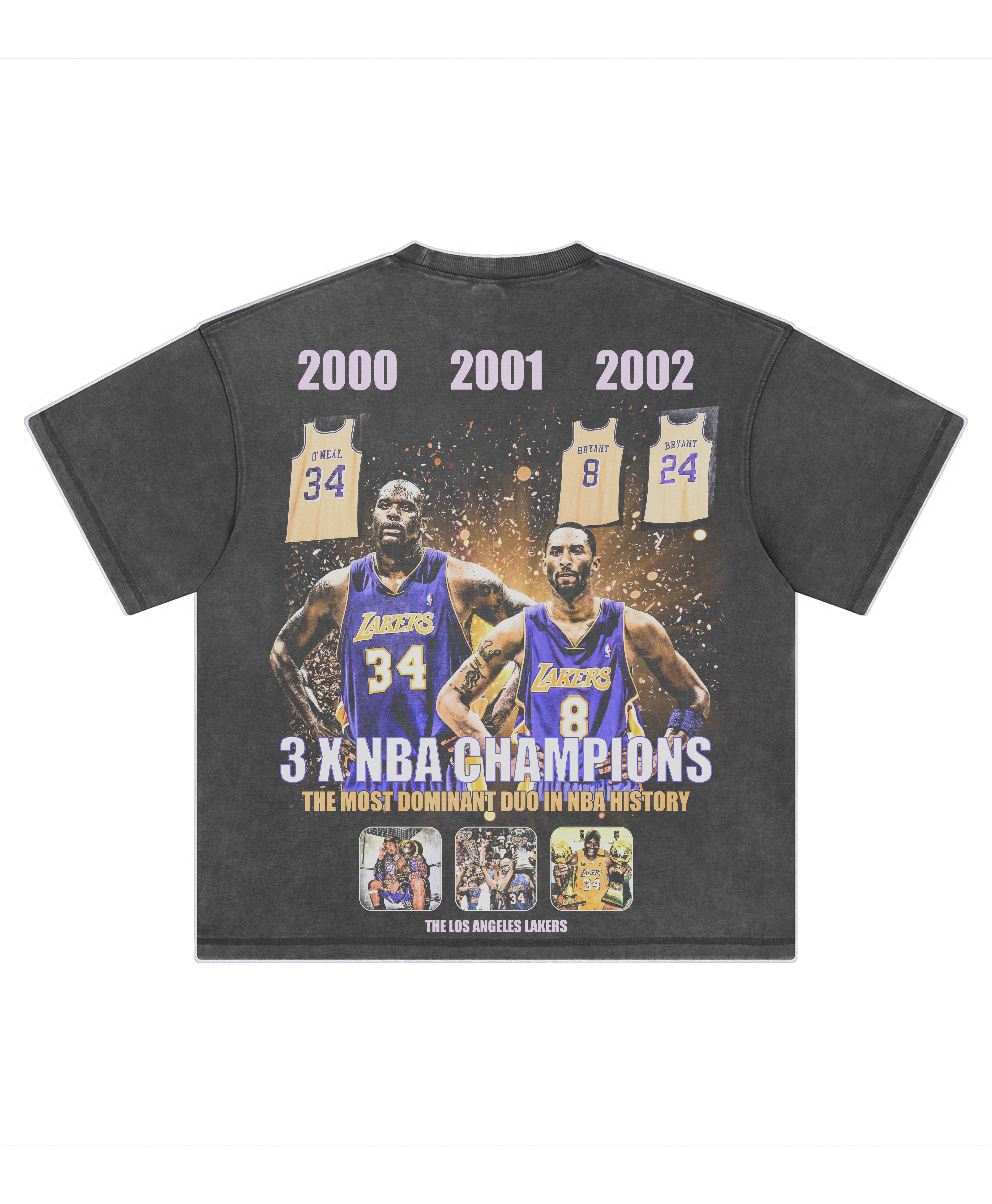 KOBE & SHAQ 3 PEAT TEE