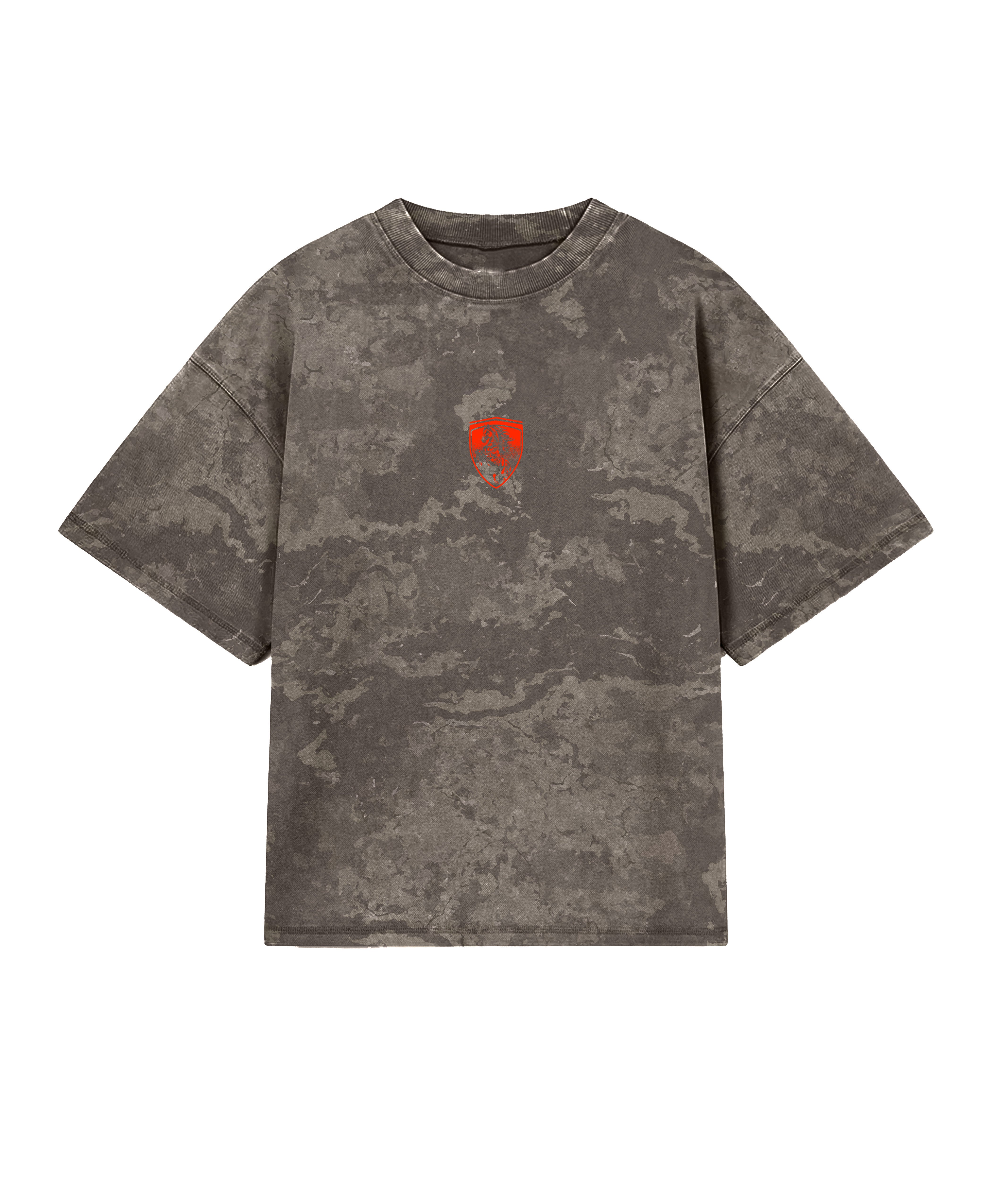IL CAVALLO ROSSO TAUPE CAMO TEE
