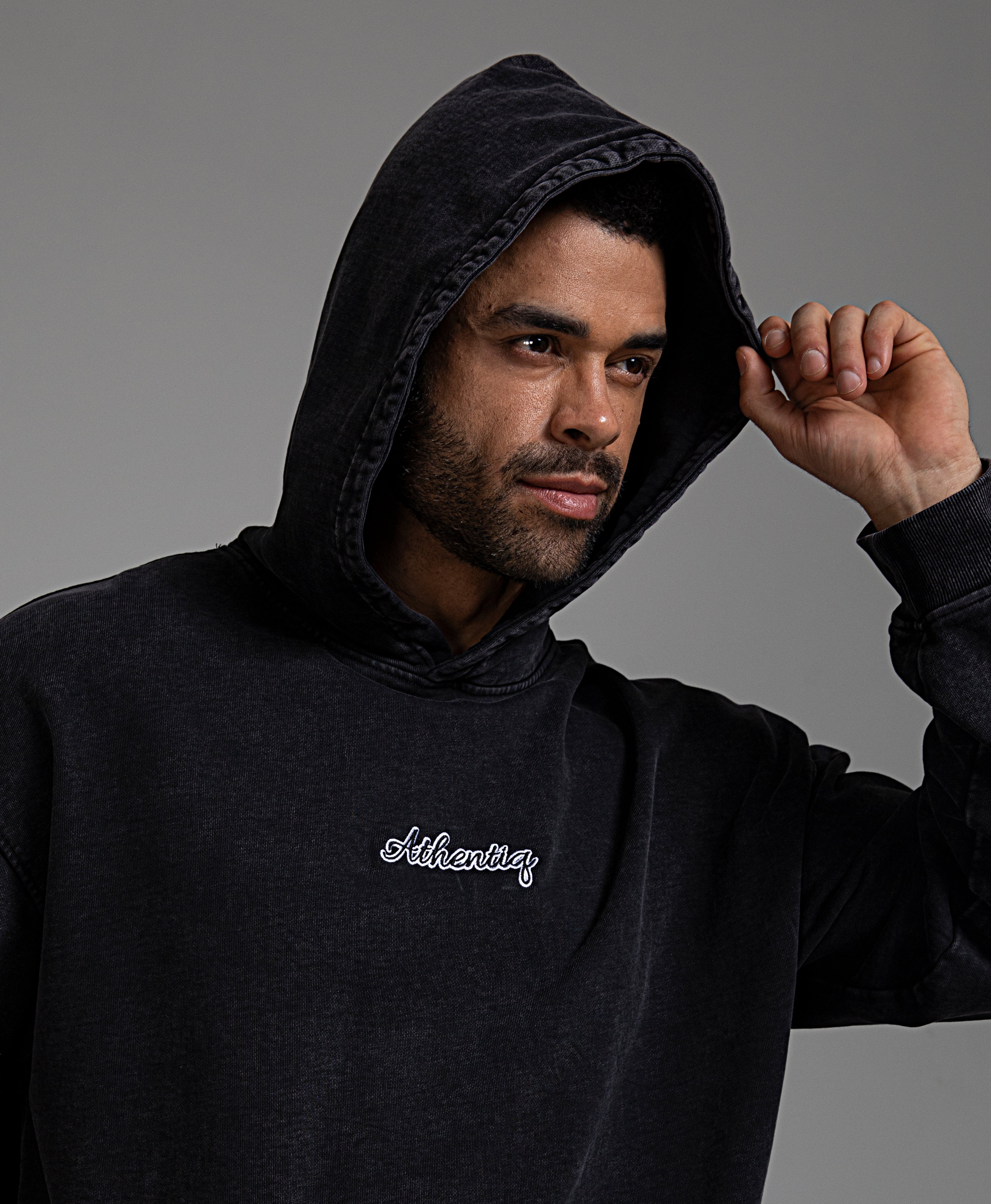 ATHENTIQ PREMIUM HEAVYWEIGHT LOGO HOODIE