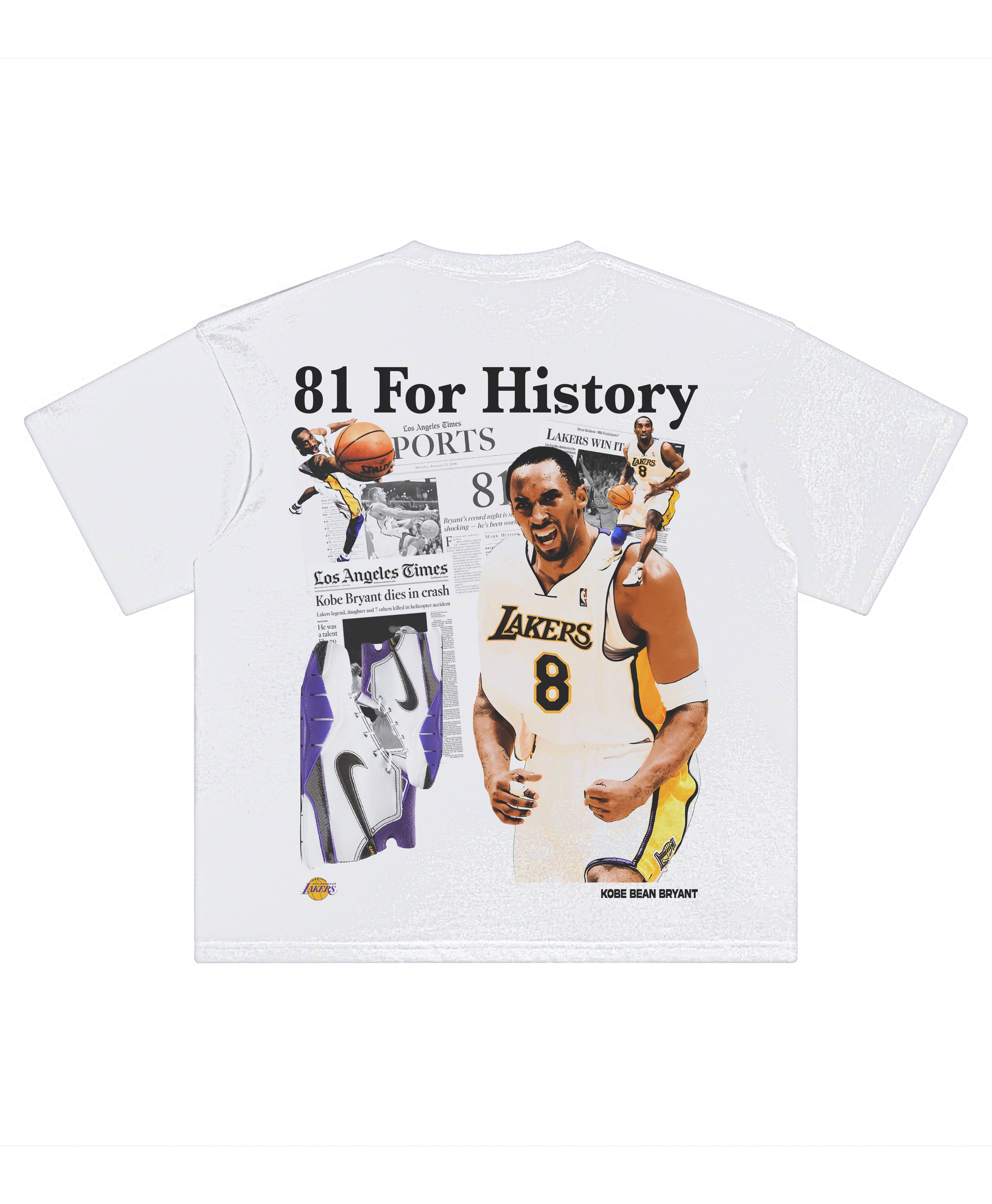 KOBE BRYANT 81 TEE