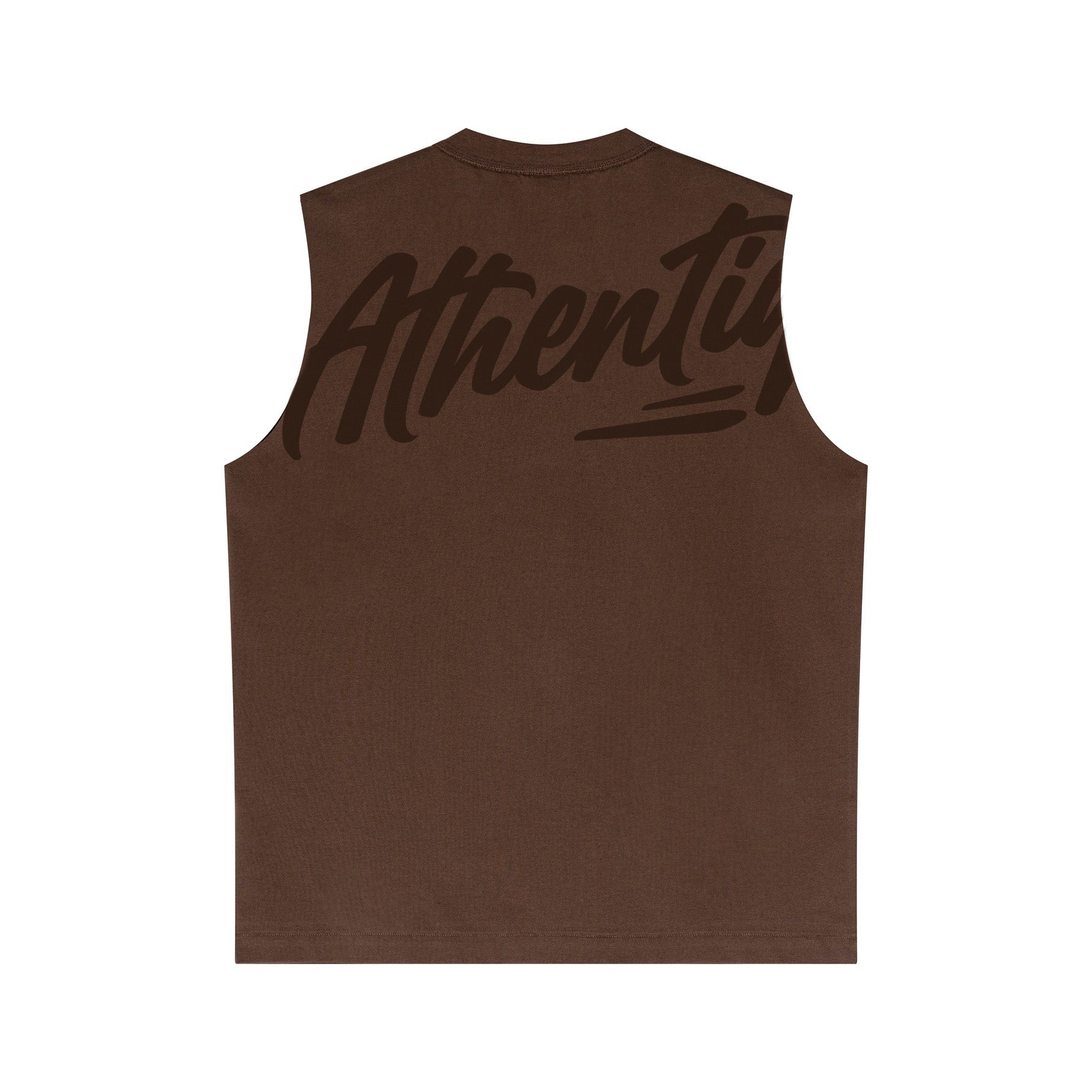 ATHENTIQ LOGO MUSCLE TEE